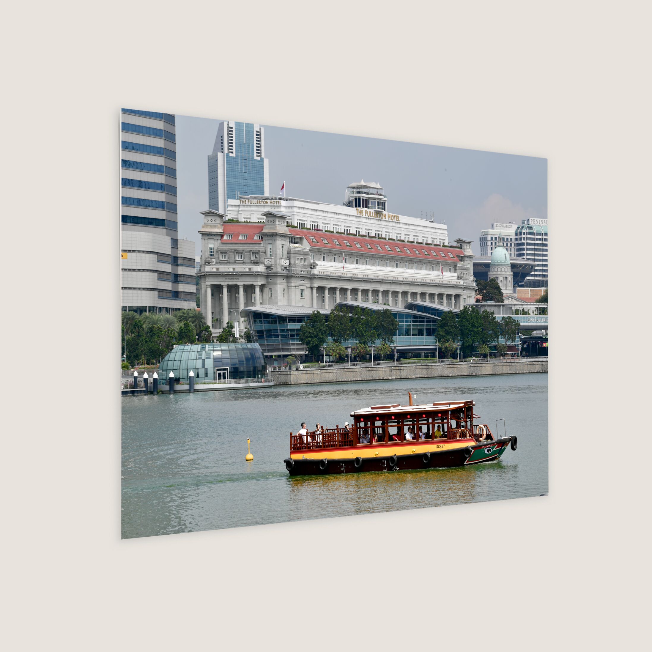 Cruising Along the Singapore River in Tongkang 2019
