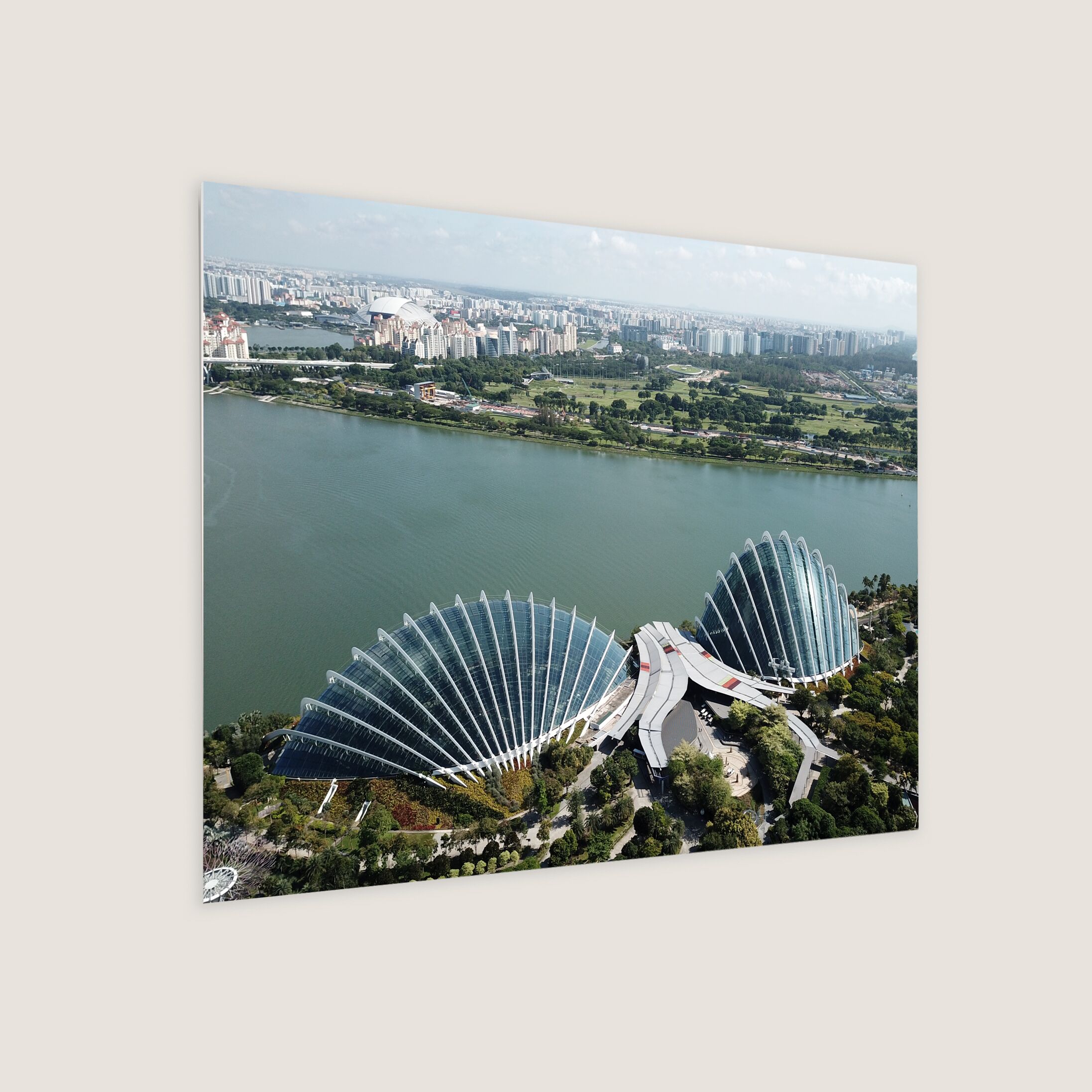 Aerial View of Gardens by the Bay 2019