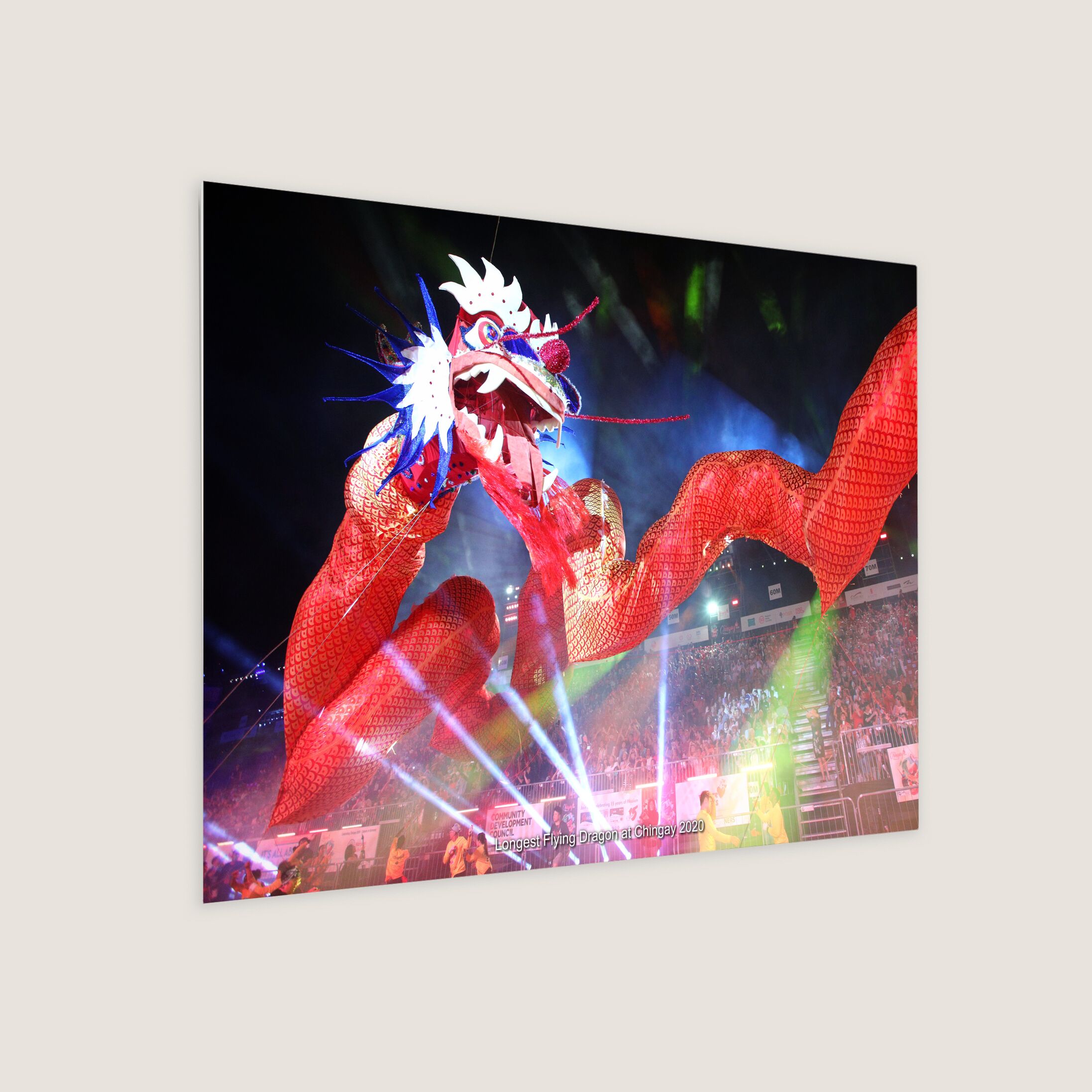 Longest Flying Dragon at Chingay 2020-My Sg Memories
