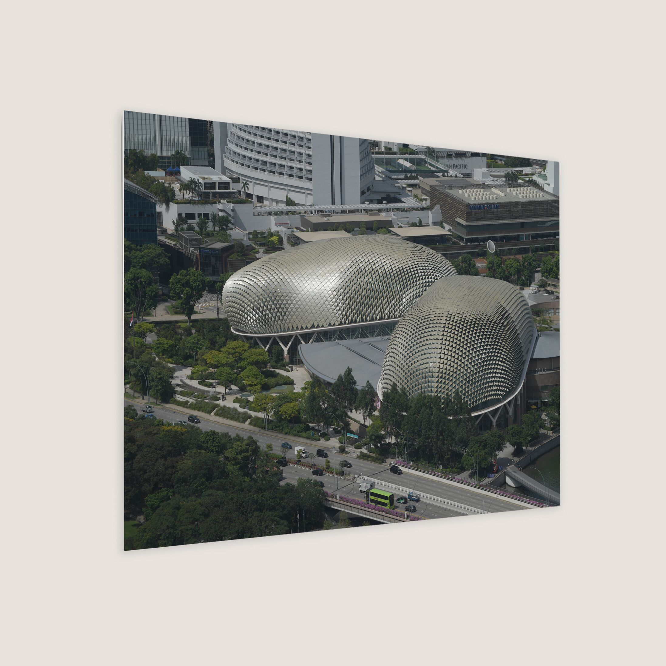 Aerial View of the Esplanade Theatre 2021