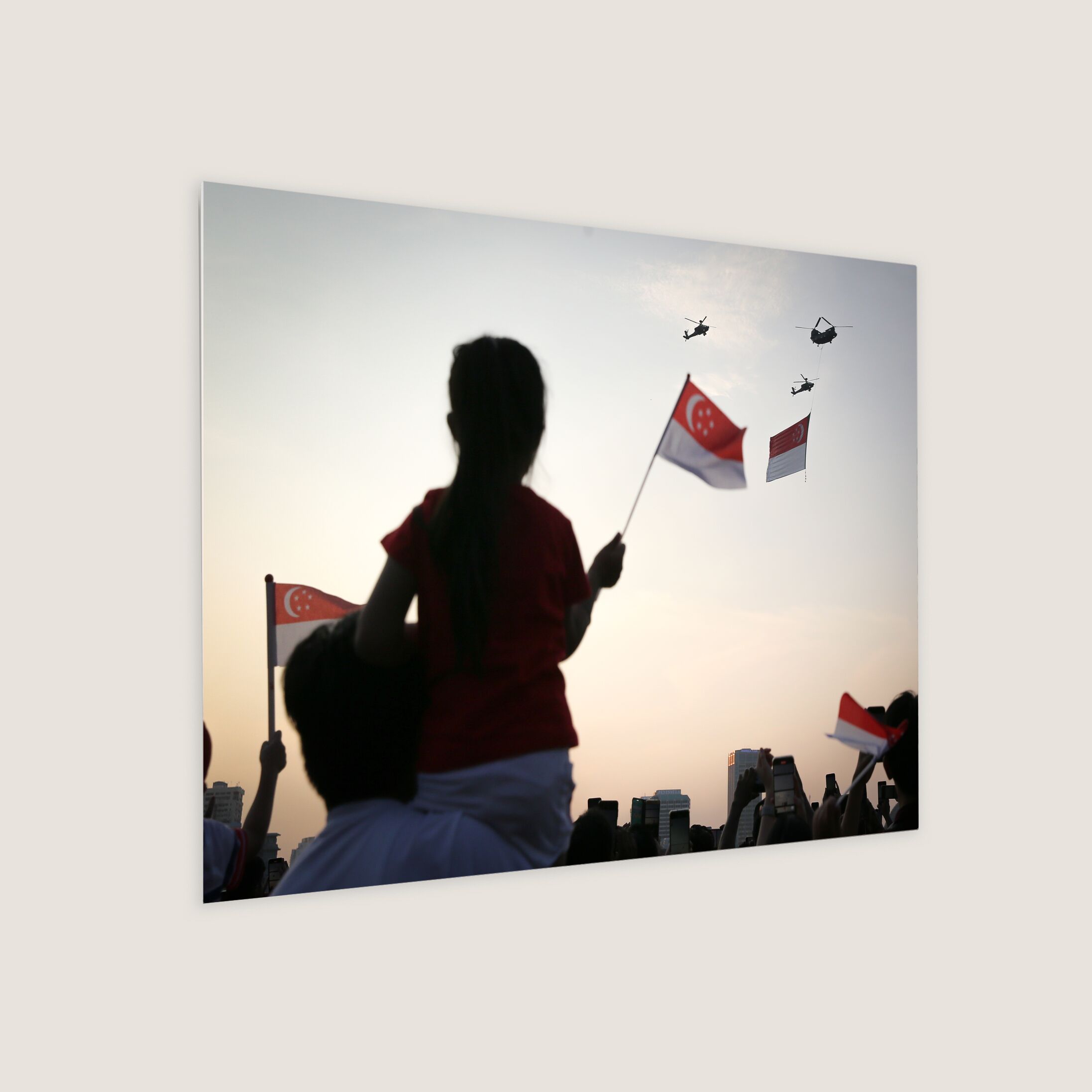 Watching the State Flag Flypast 2022-My Sg Memories
