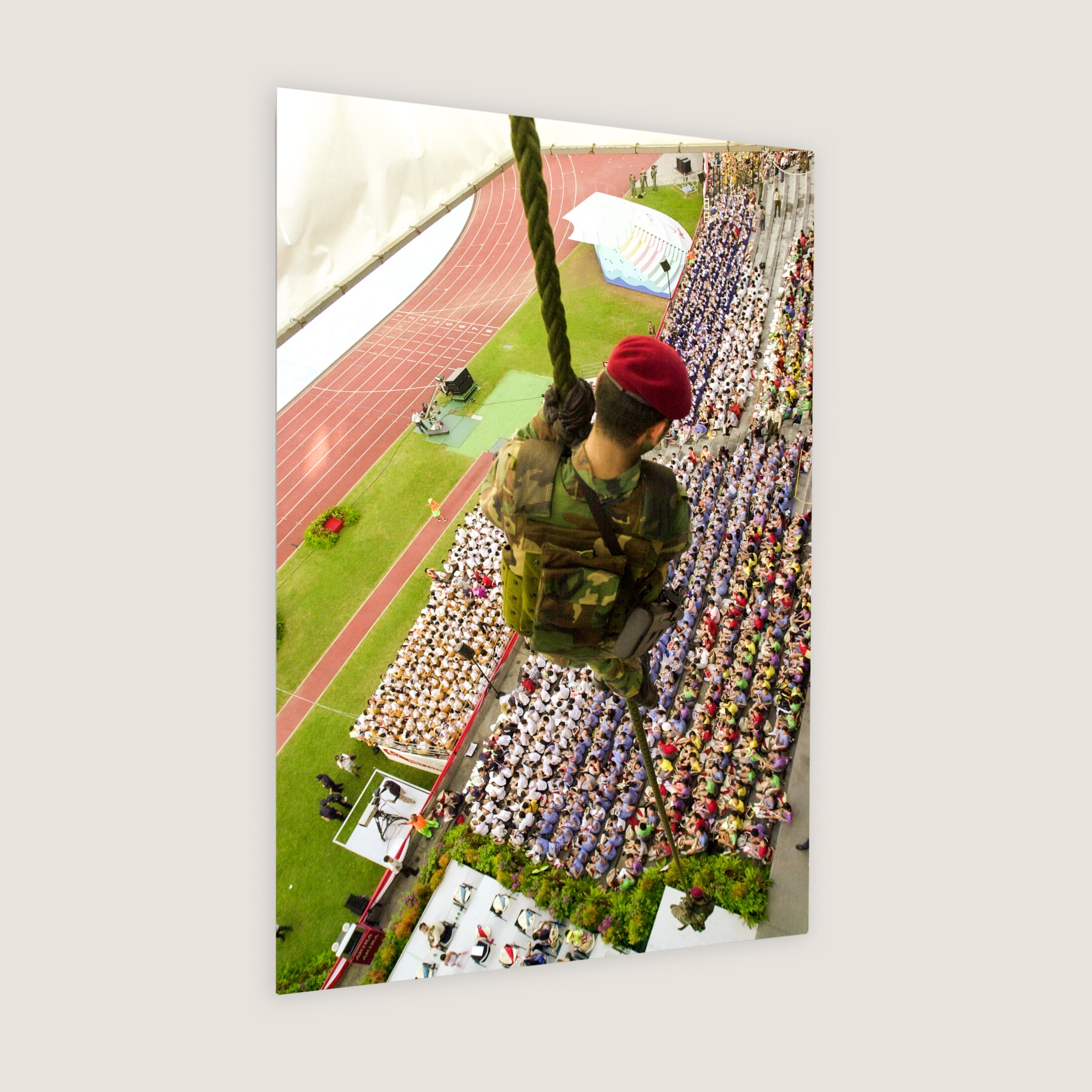 Commando from the Sky 2002 Metal Panel