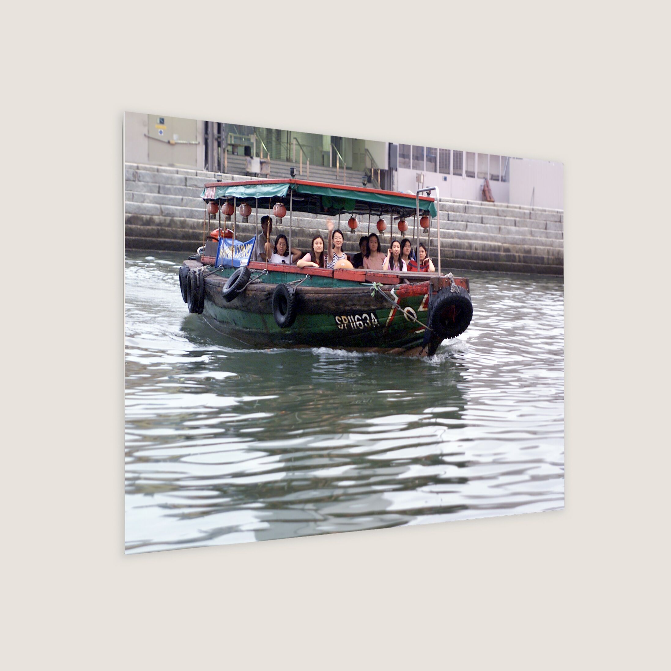 Water Taxis on Singapore River 2002-My Sg Memories