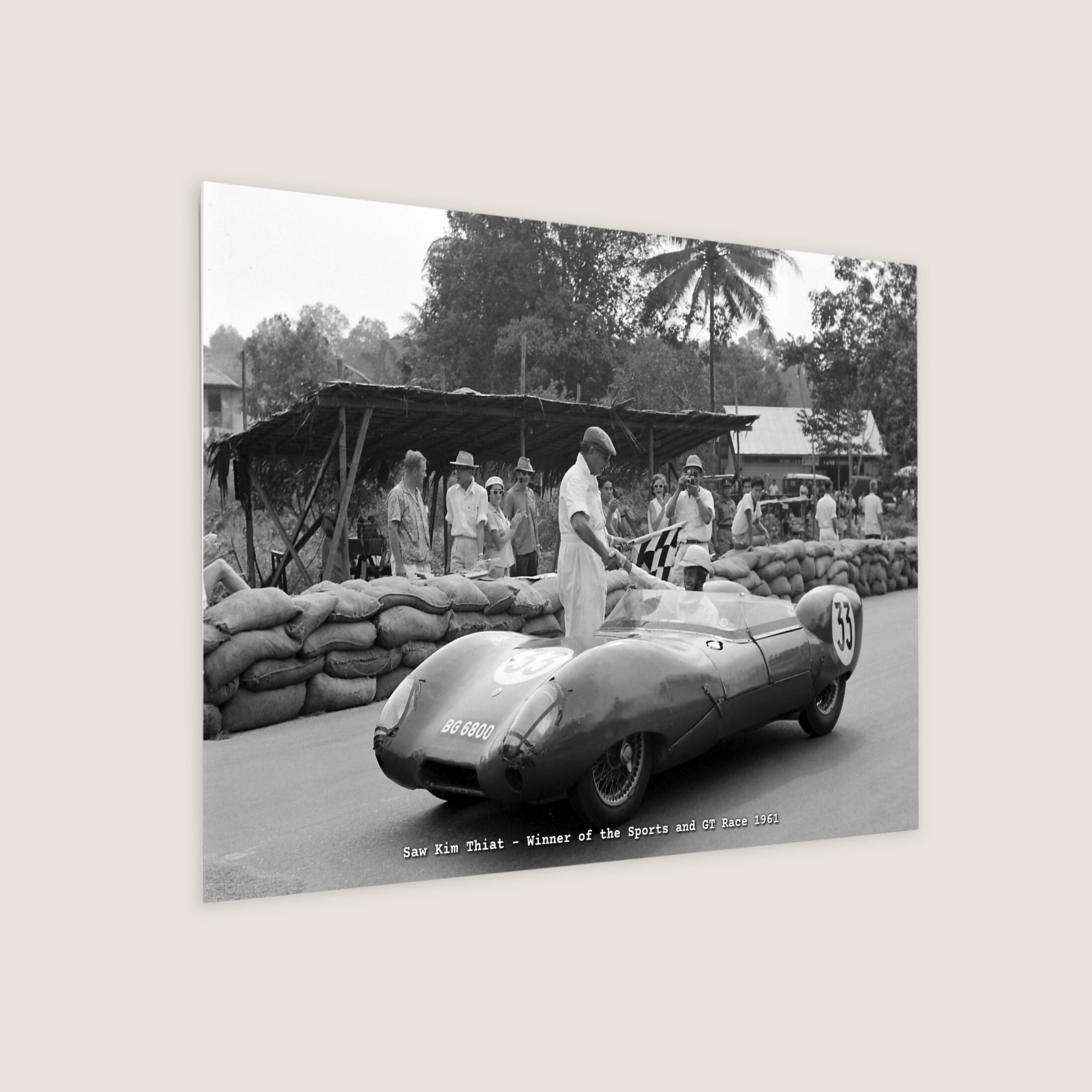 Saw Kim Thiat - Winner of the Sports and GT Race 1961