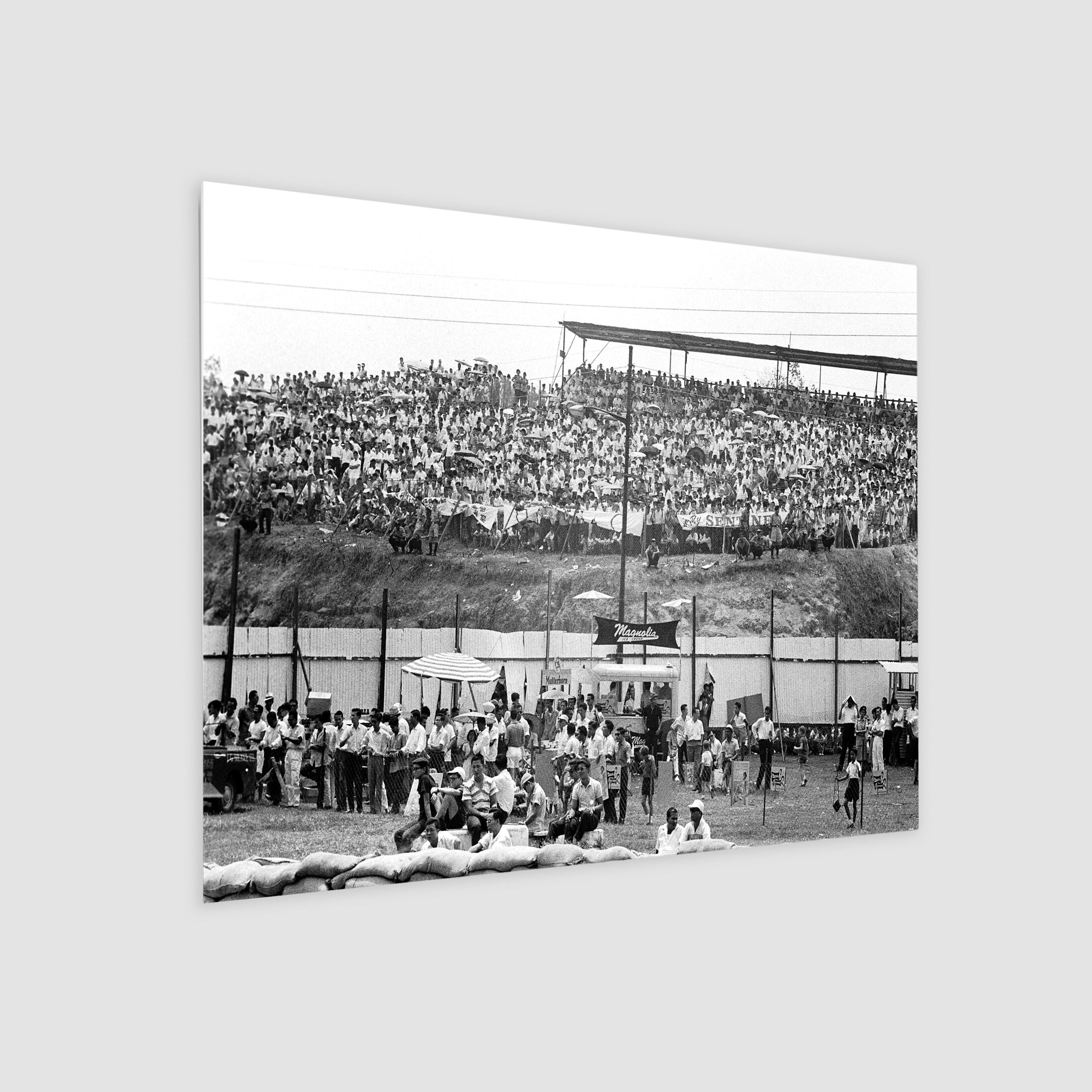 Large Crowds at the First Singapore Grand Prix 1961-My Sg Memories