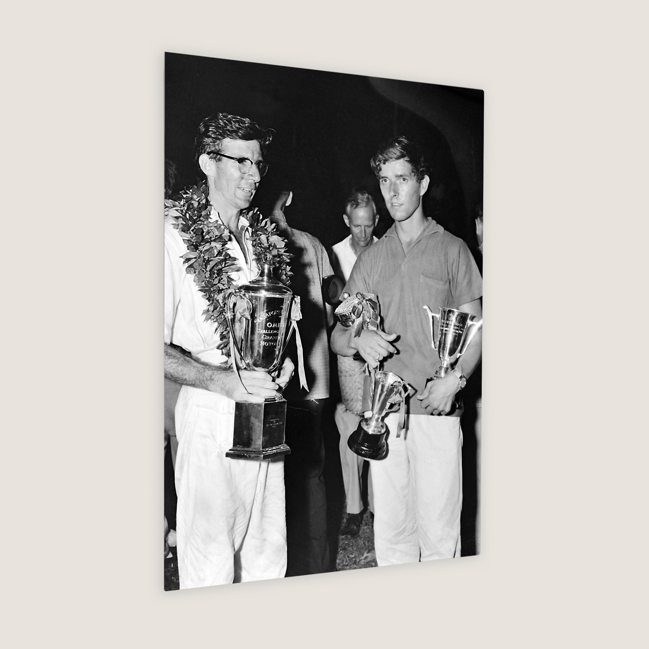 Winners of the First Singapore Grand Prix 1961
