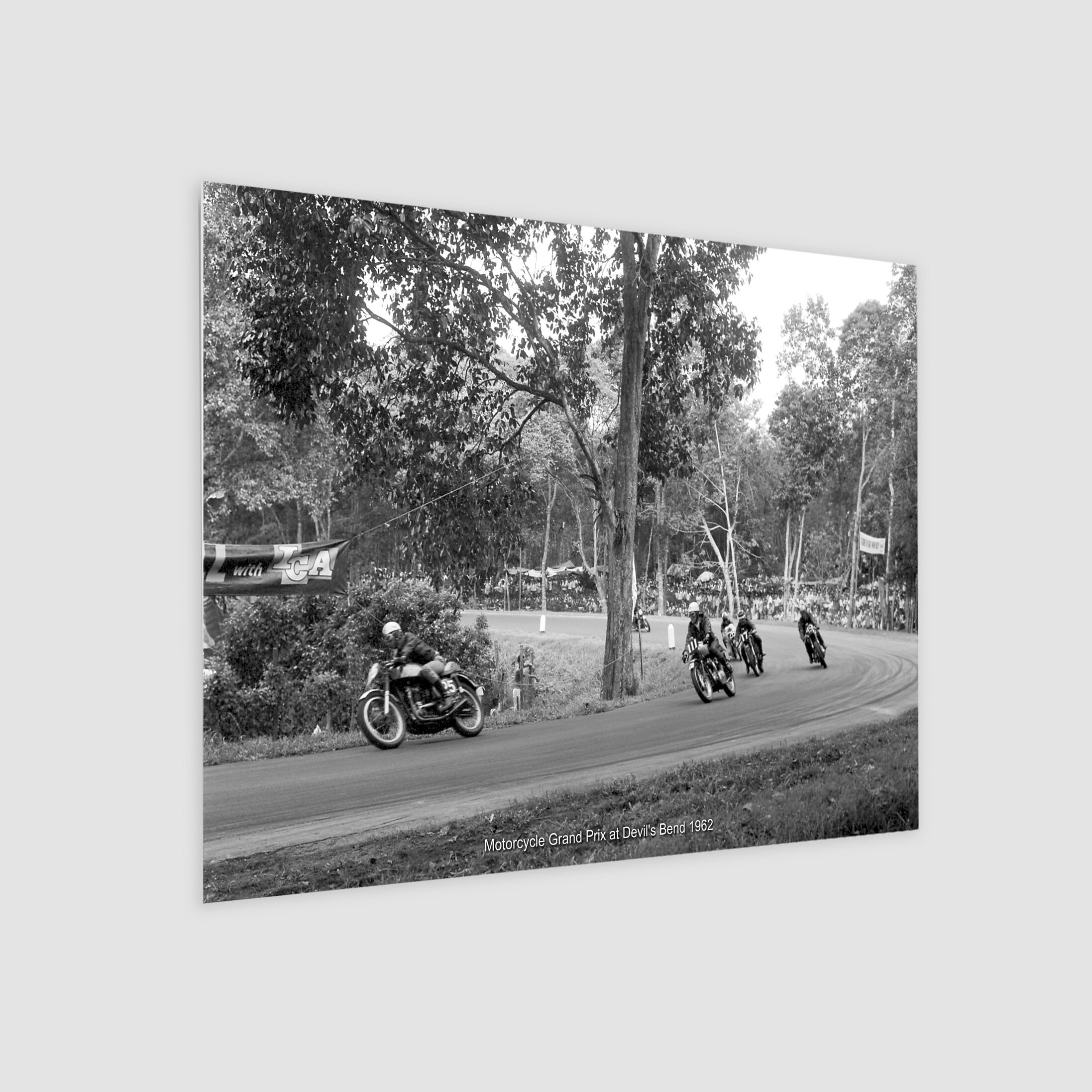 Motorcycle Grand Prix at Devil's Bend 1962-My Sg Memories