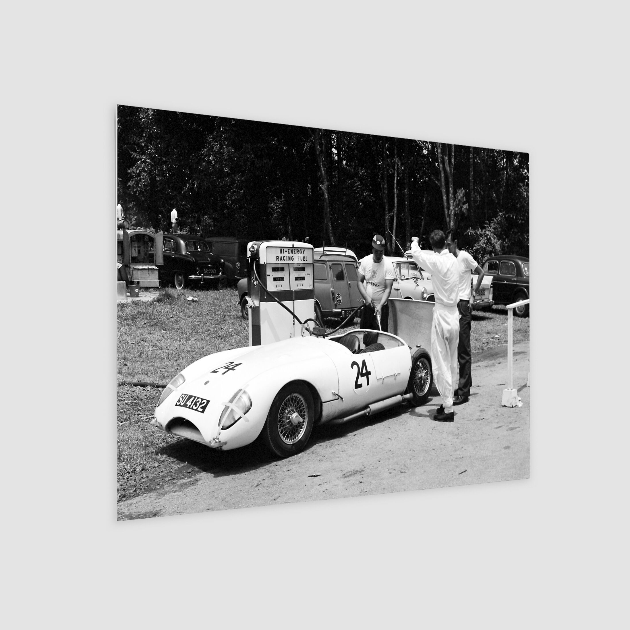 Number 24 Lotus 11 Fueling Up 1963-My Sg Memories