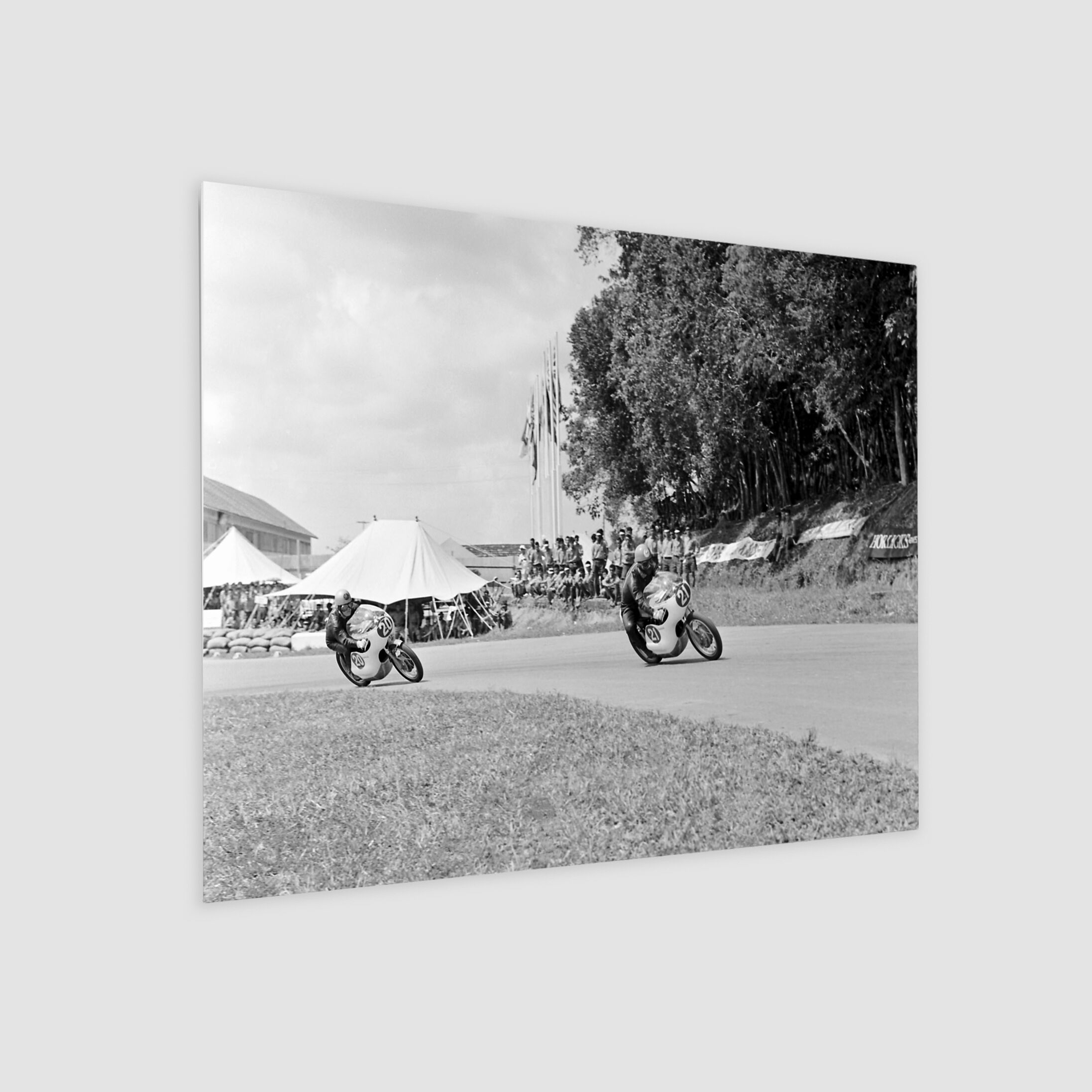 Japanese Riders at the Circus Hairpin 1963-My Sg Memories