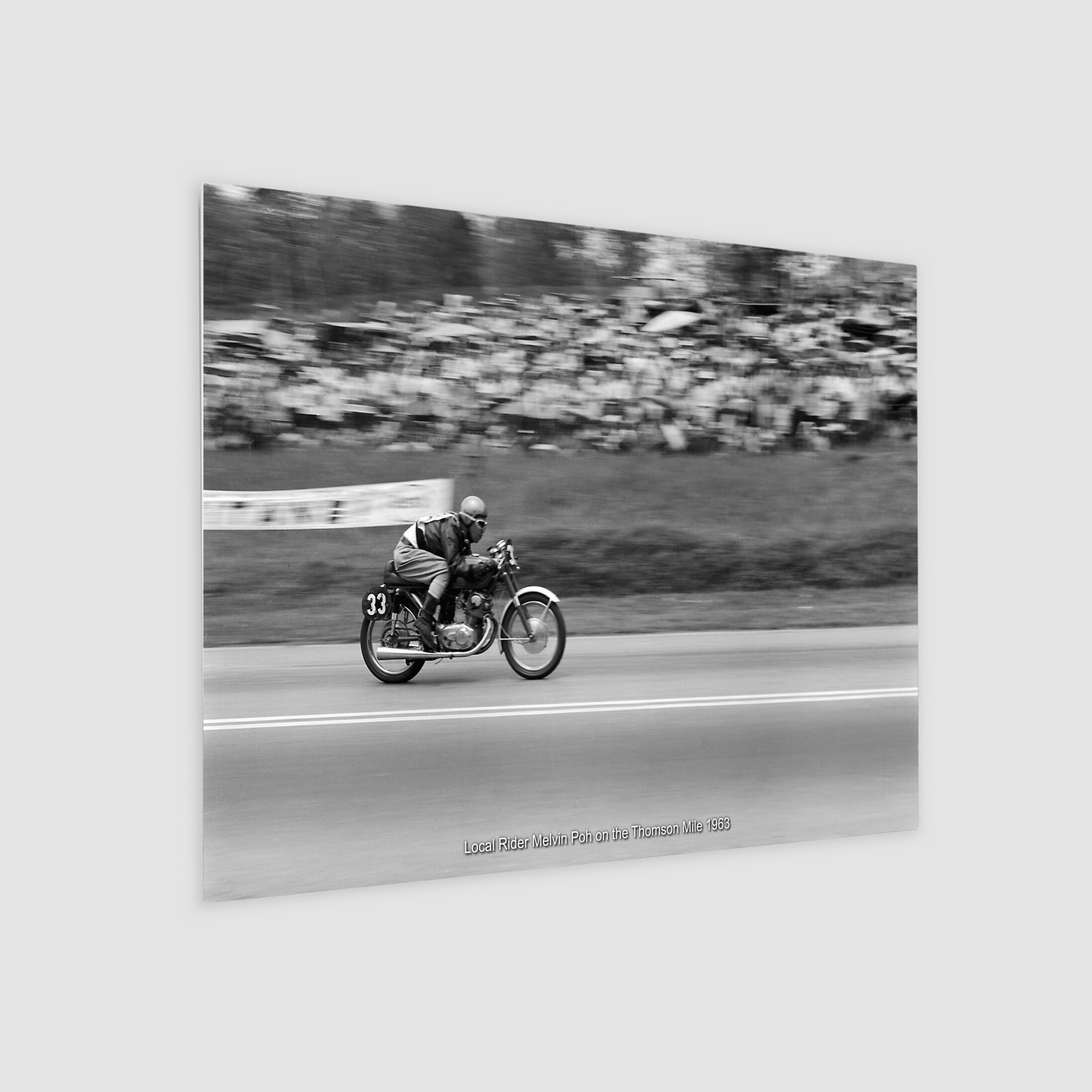 Local Rider Melvin Poh on the Thomson Mile 1963-My Sg Memories