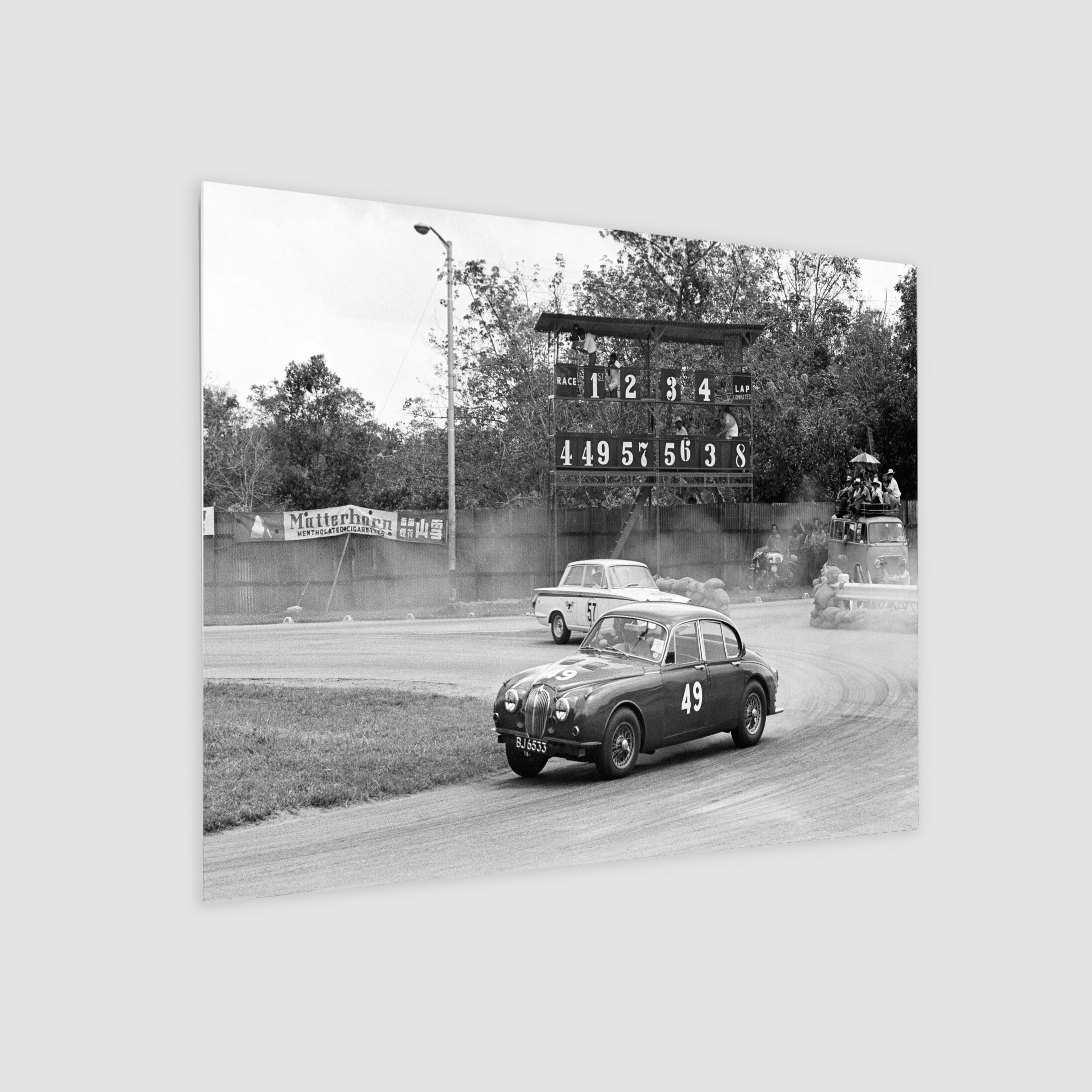 1st and 2nd Place Racing Around the Circus Hairpin 1964-My Sg Memories