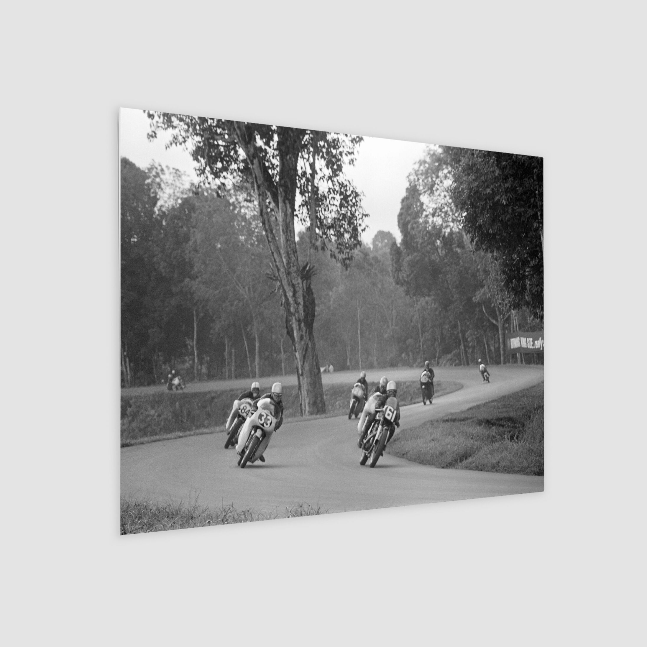 Motorcycles Race Down The Snakes 1966-My Sg Memories