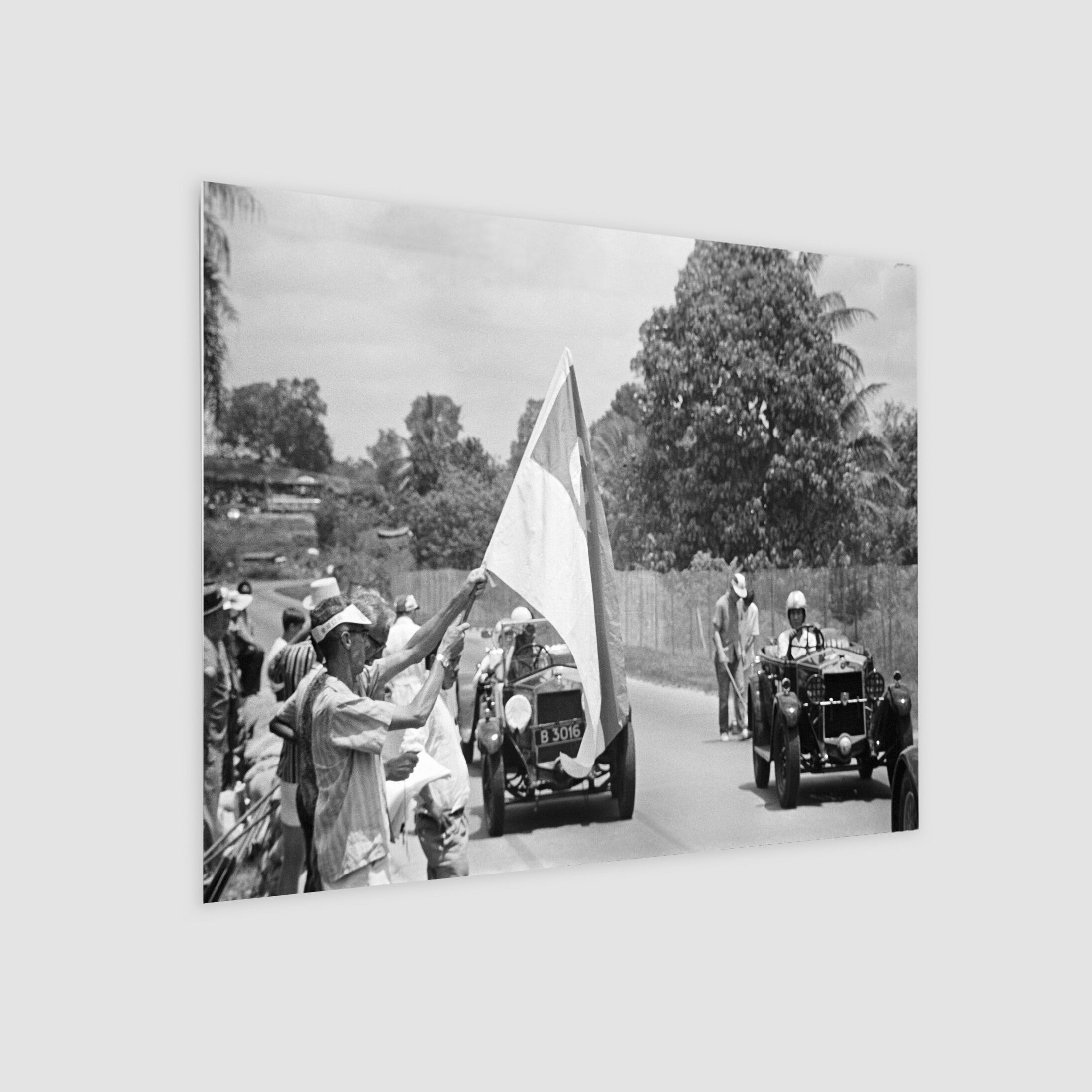 National Flag to Start the Grand Prix 1967-My Sg Memories