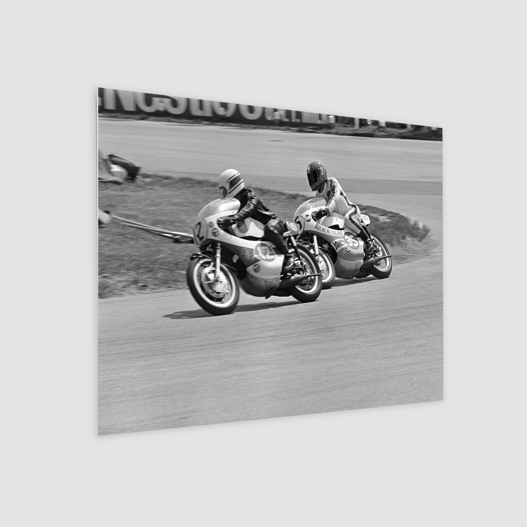 Motorcycle Racers Kusmayadi and Trevor Discombe 1972-My Sg Memories