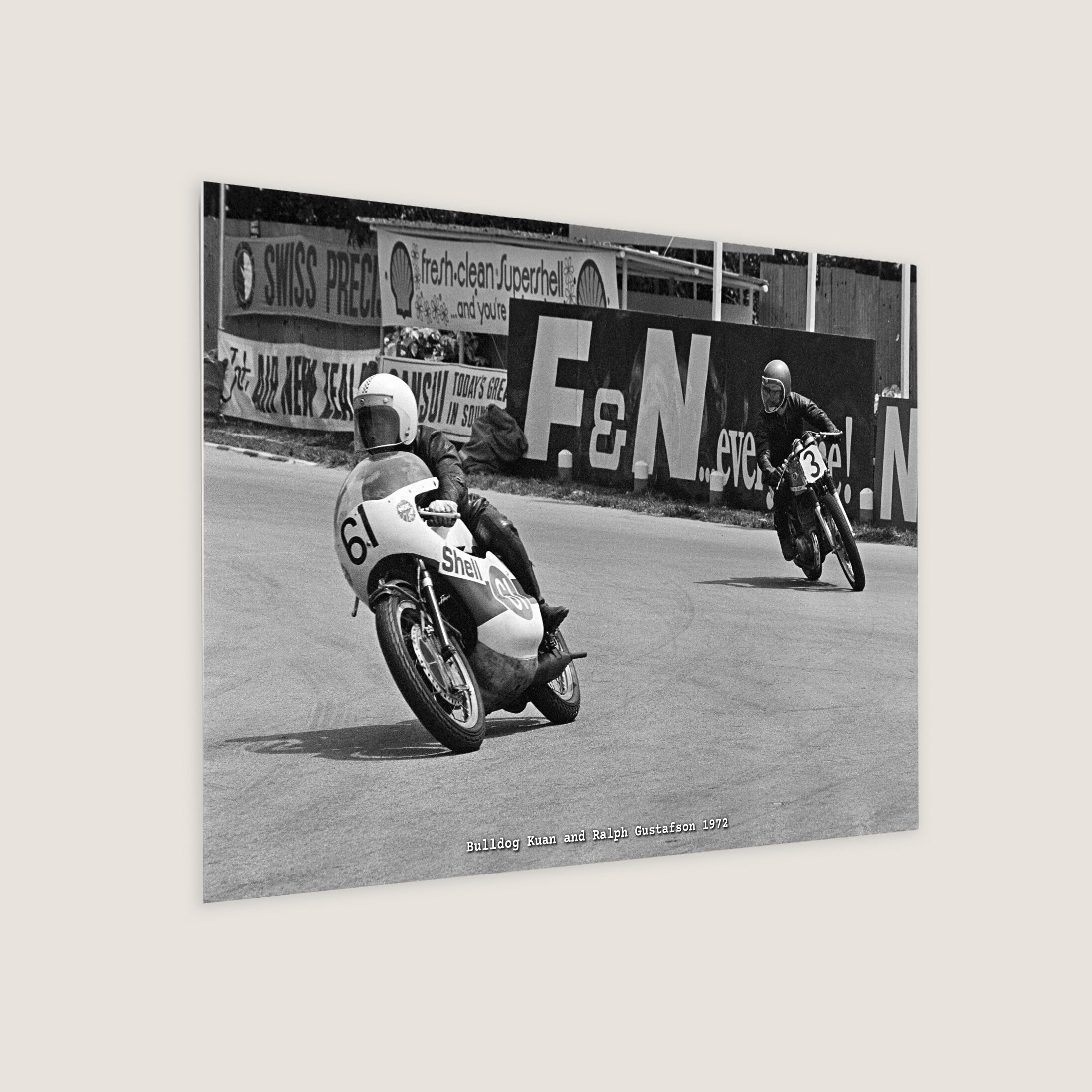 Bulldog Kuan and Ralph Gustafson 1972