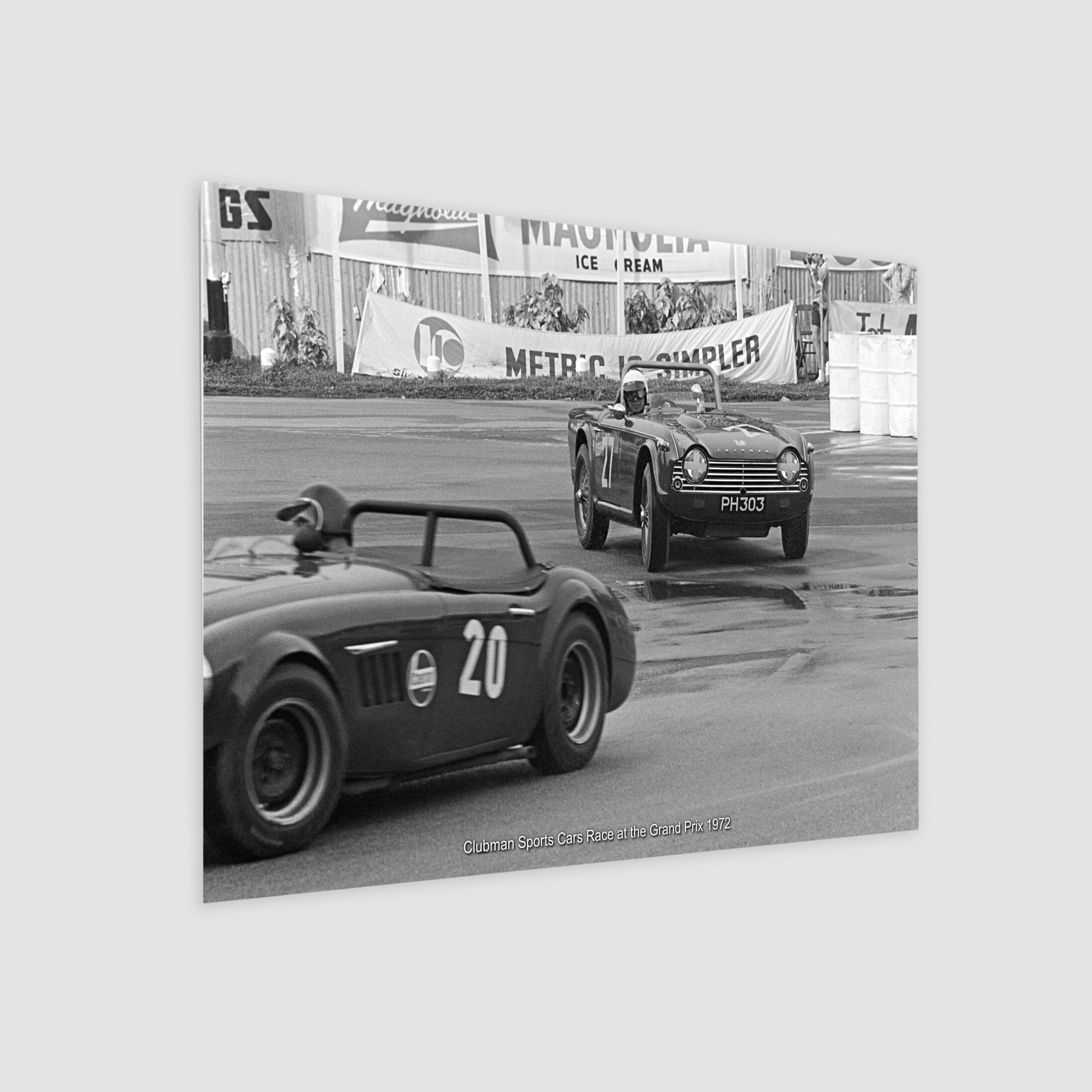 Clubman Sports Cars Race at the Grand Prix 1972-My Sg Memories