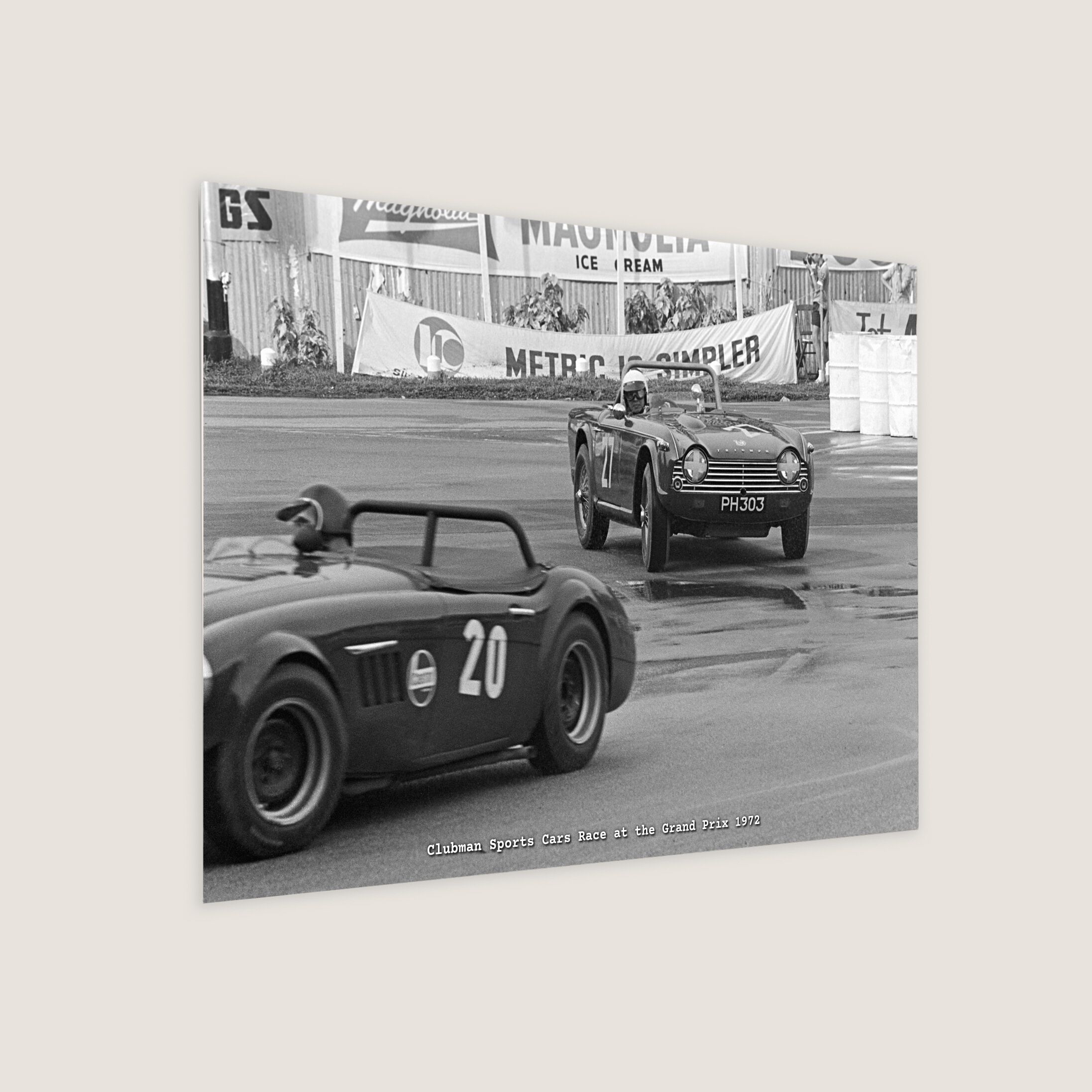 Clubman Sports Cars Race at the Grand Prix 1972