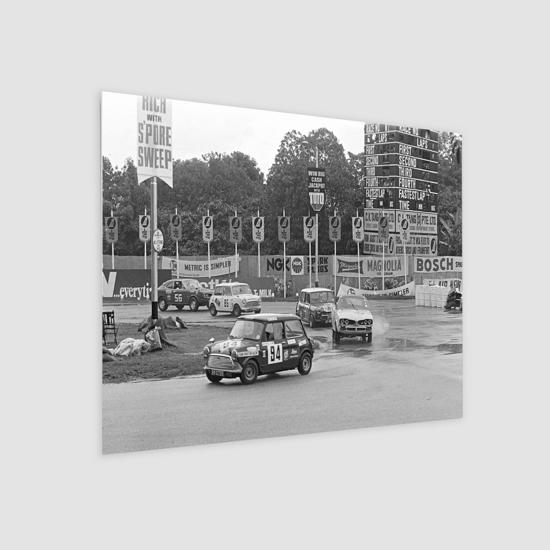 Clubman Saloon & Tourers Race at the Grand Prix 1972-My Sg Memories