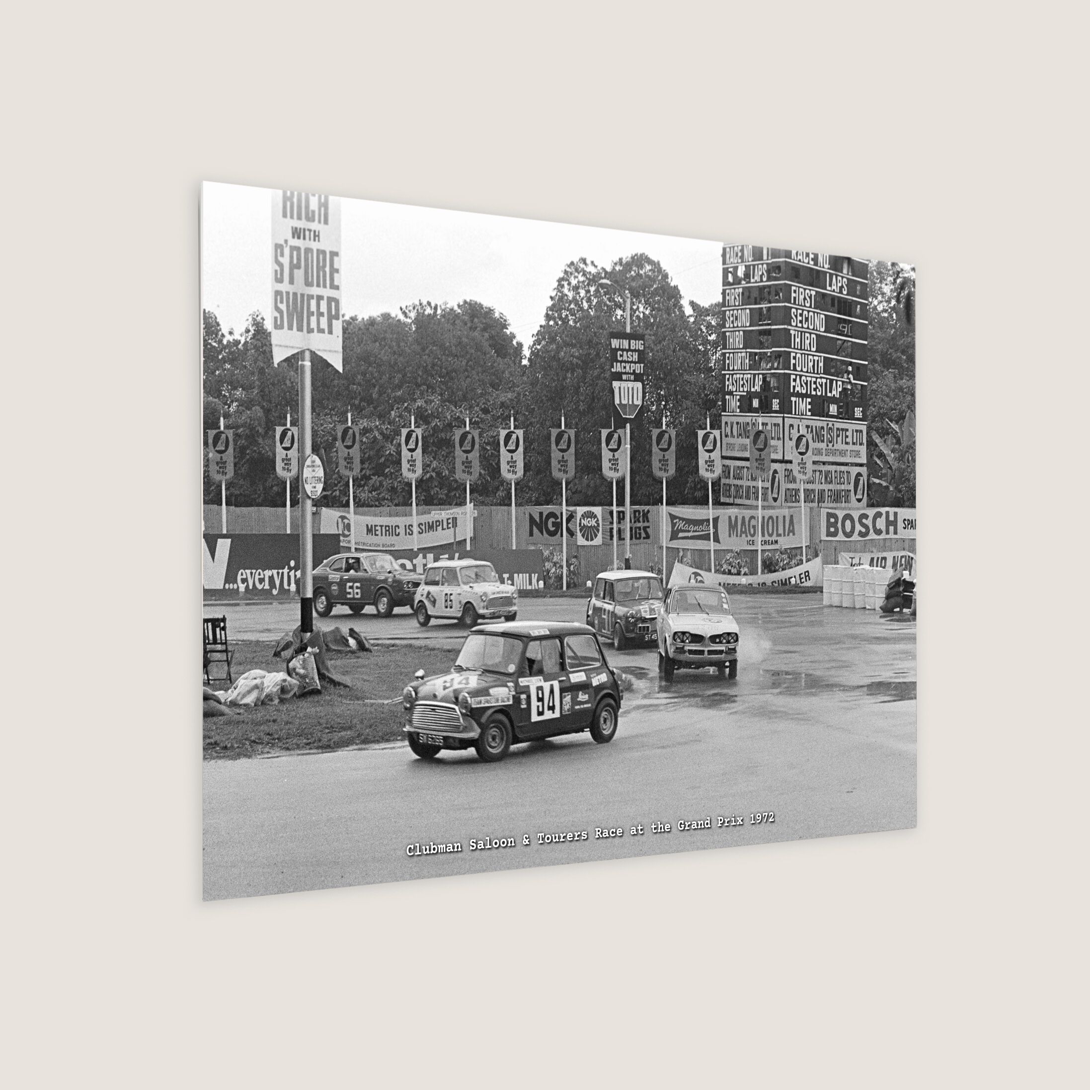 Clubman Saloon & Tourers Race at the Grand Prix 1972