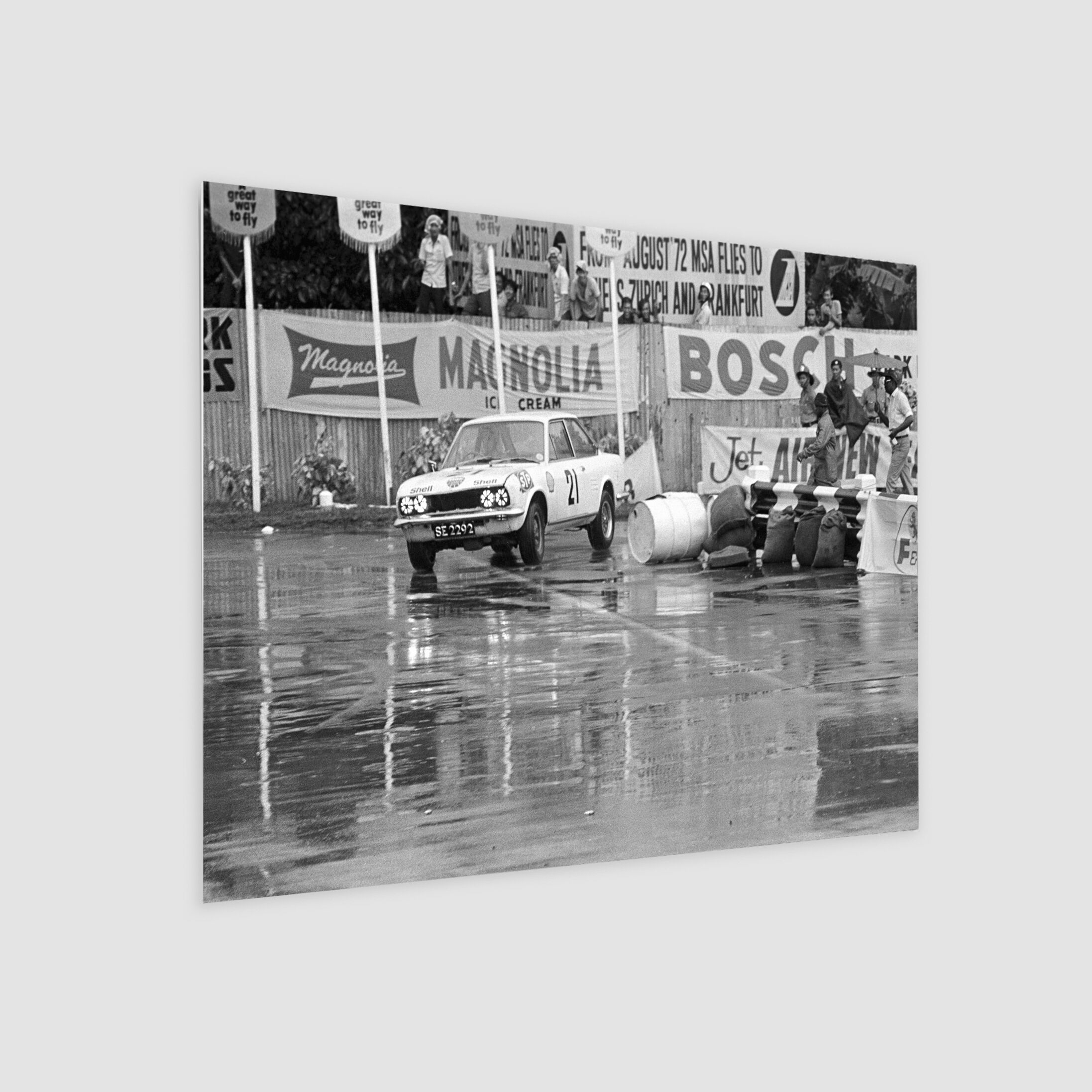 Clubman Saloons & Tourers Race on a Rainy Day 1972-My Sg Memories
