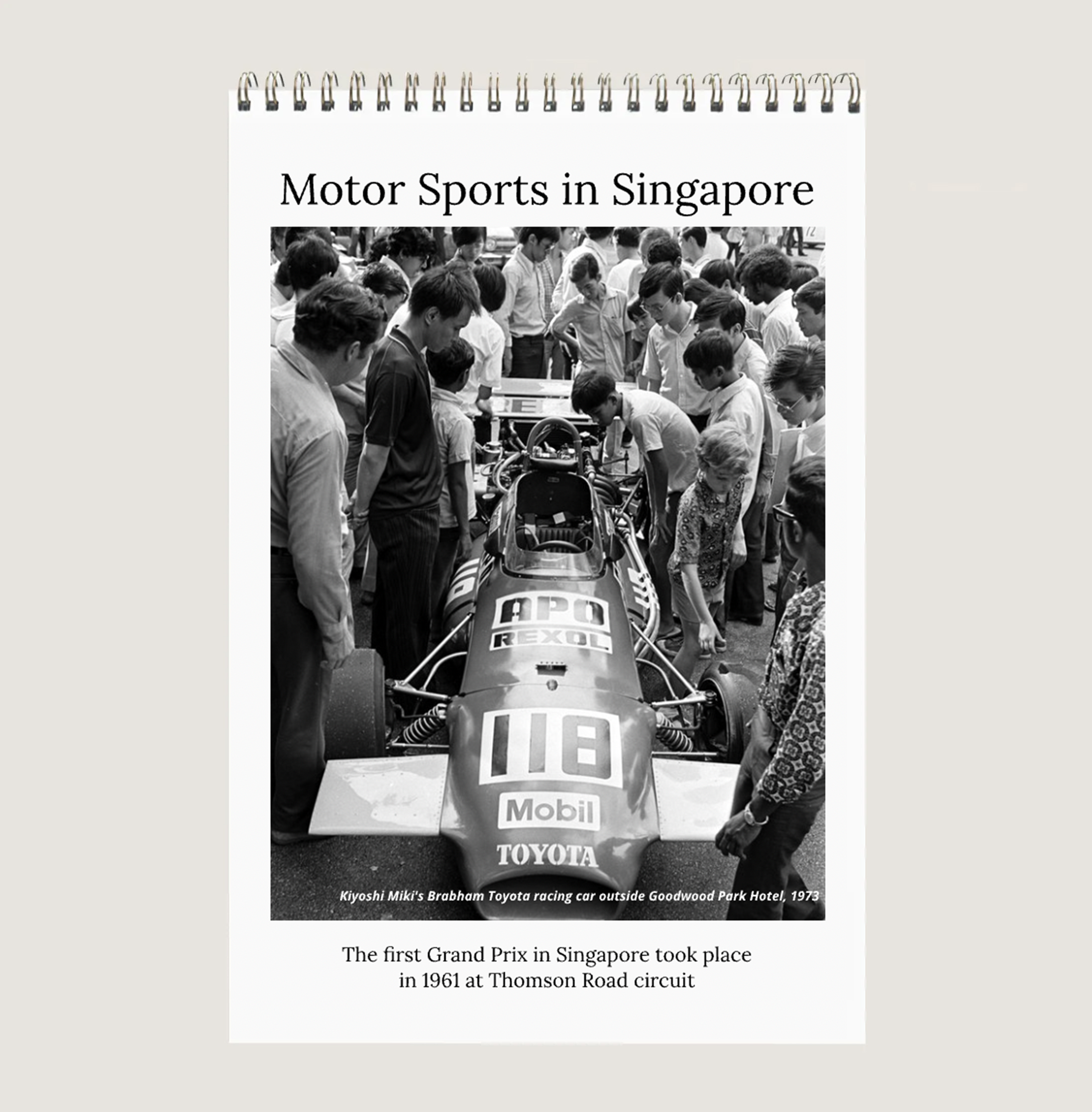 Motor Sports in Singapore Calendar