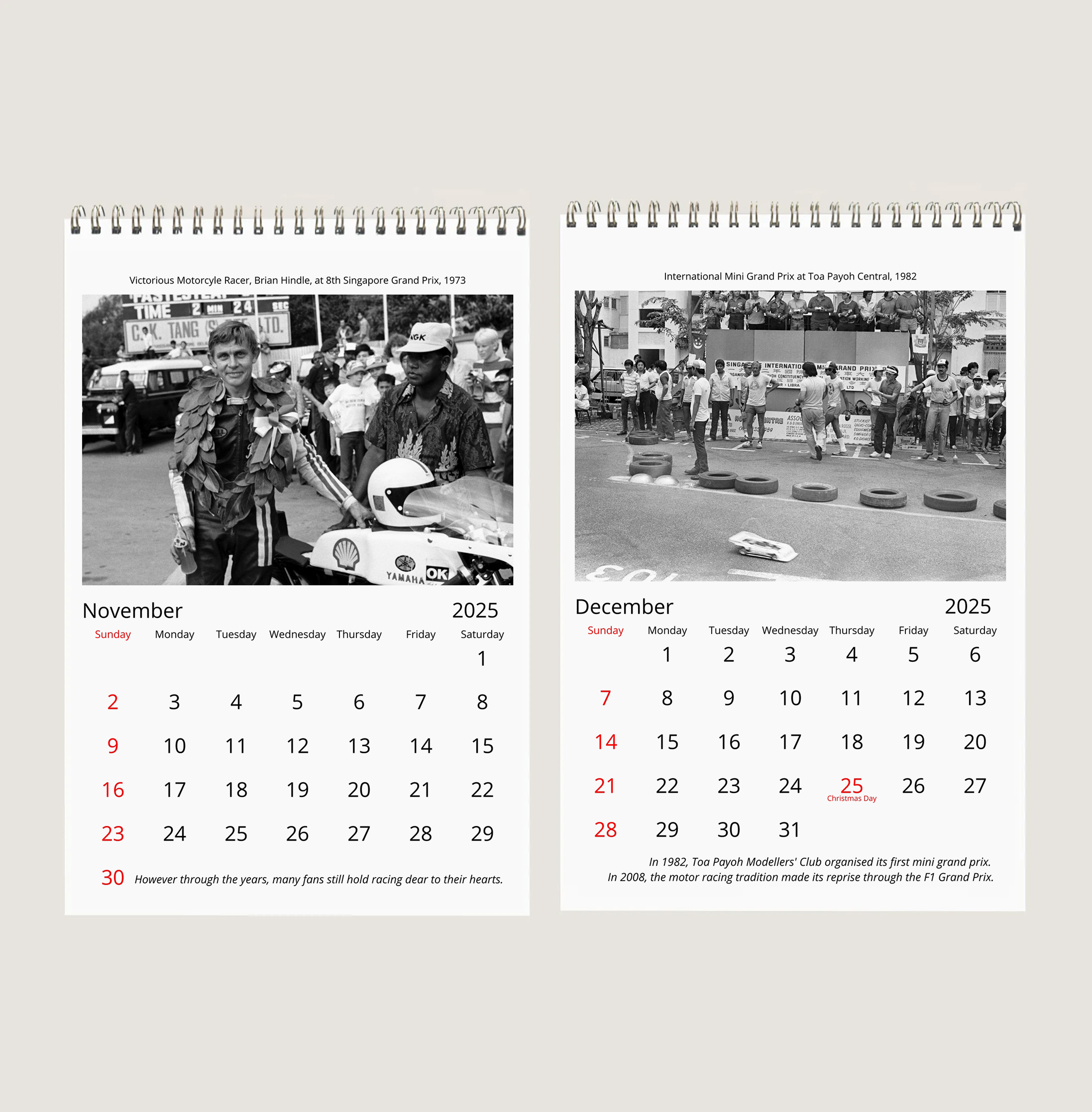 Motor Sports in Singapore Calendar