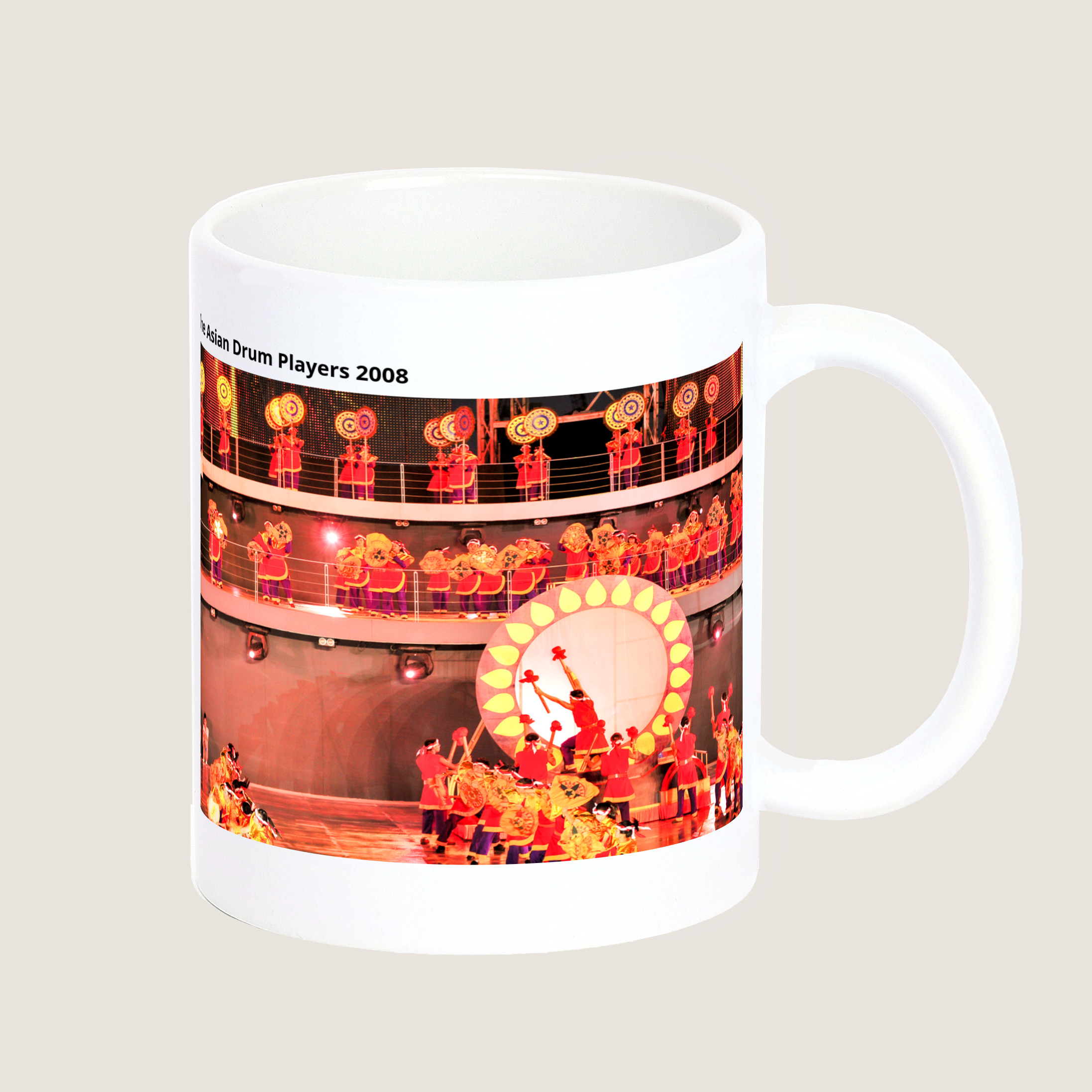 The Asian Drum Players 2008 Mug