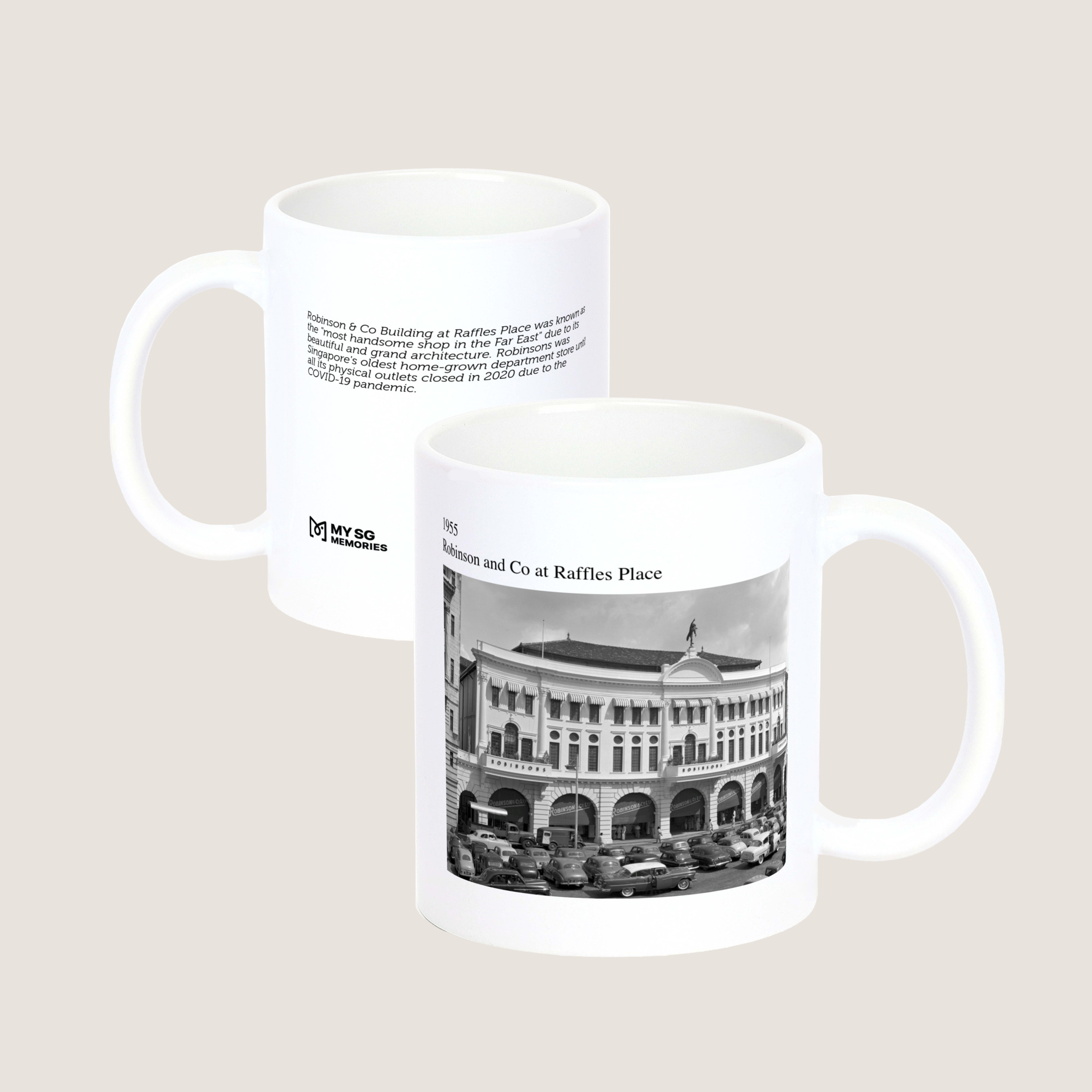 Robinson and Co at Raffles Place 1955-My Sg Memories