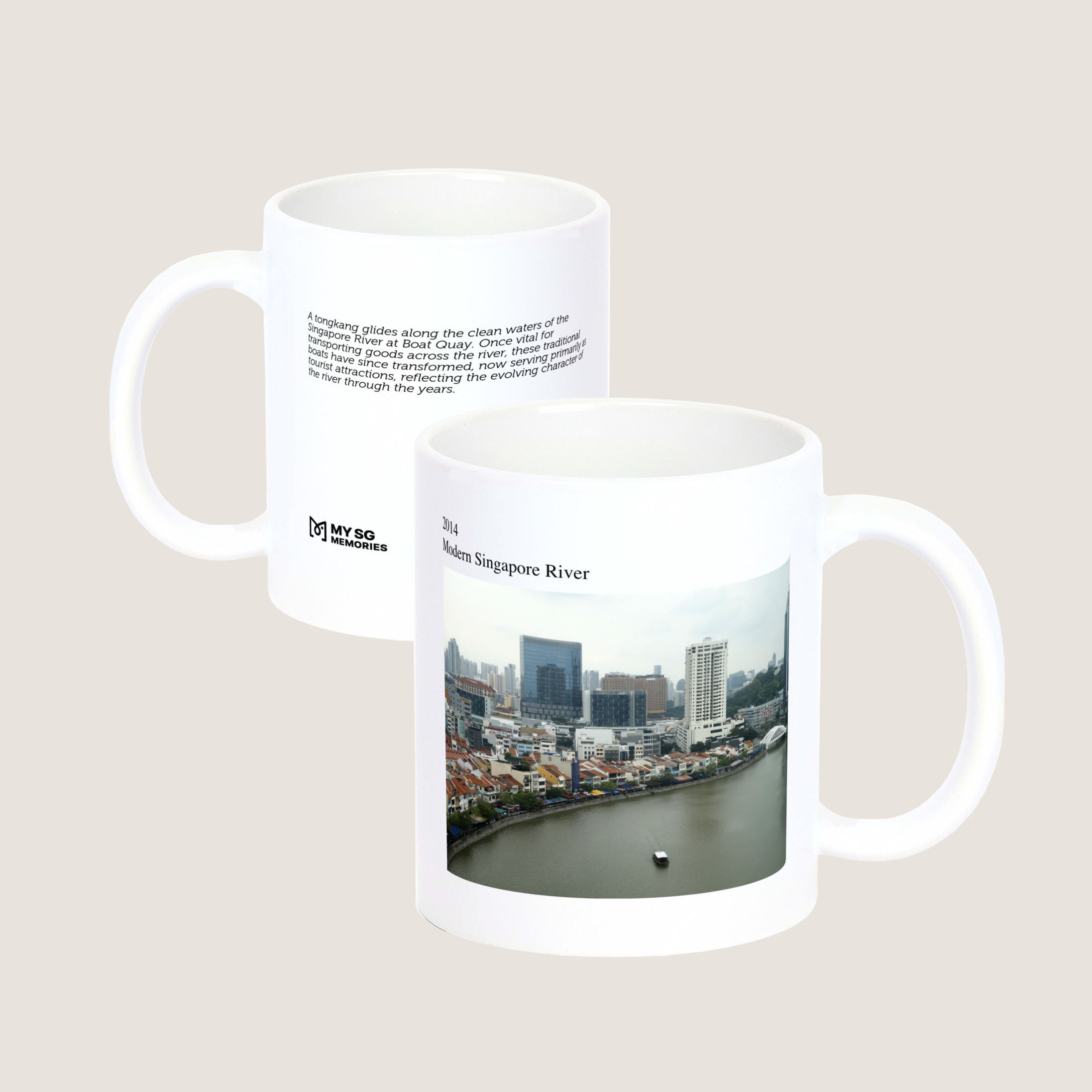 Modern Singapore River 2014-My Sg Memories