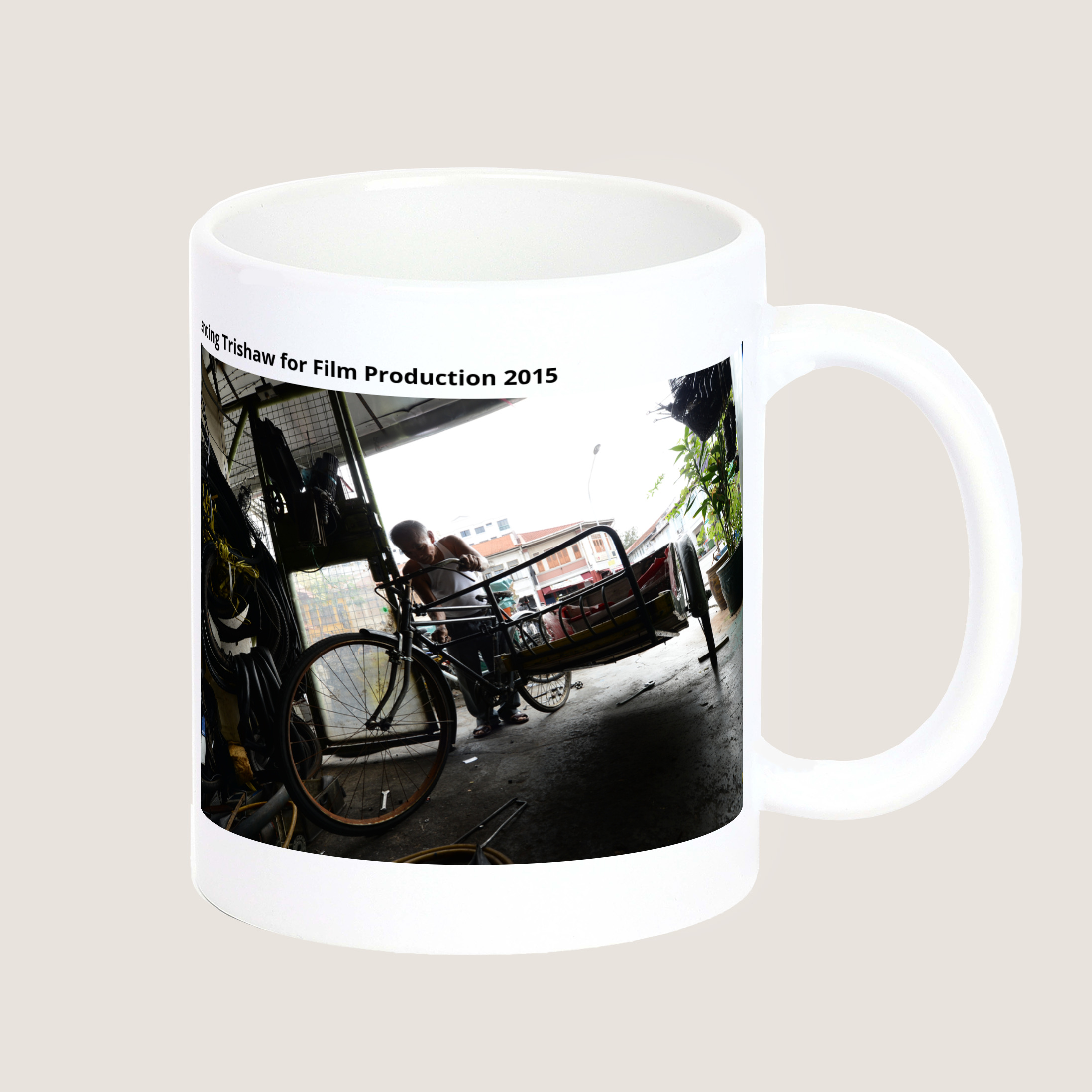 Renting Trishaw for Film Production 2015