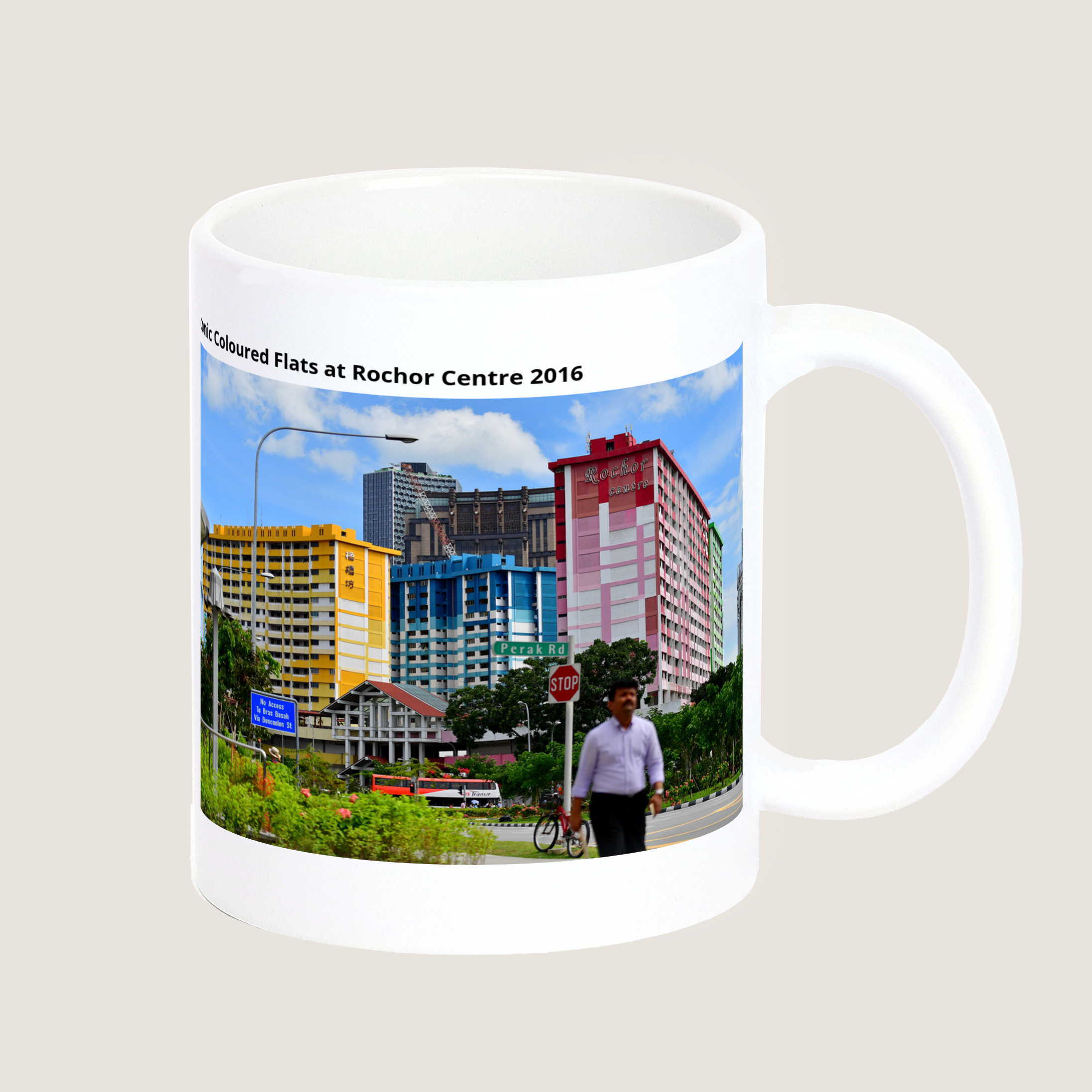 Iconic Coloured Flats at Rochor Centre 2016