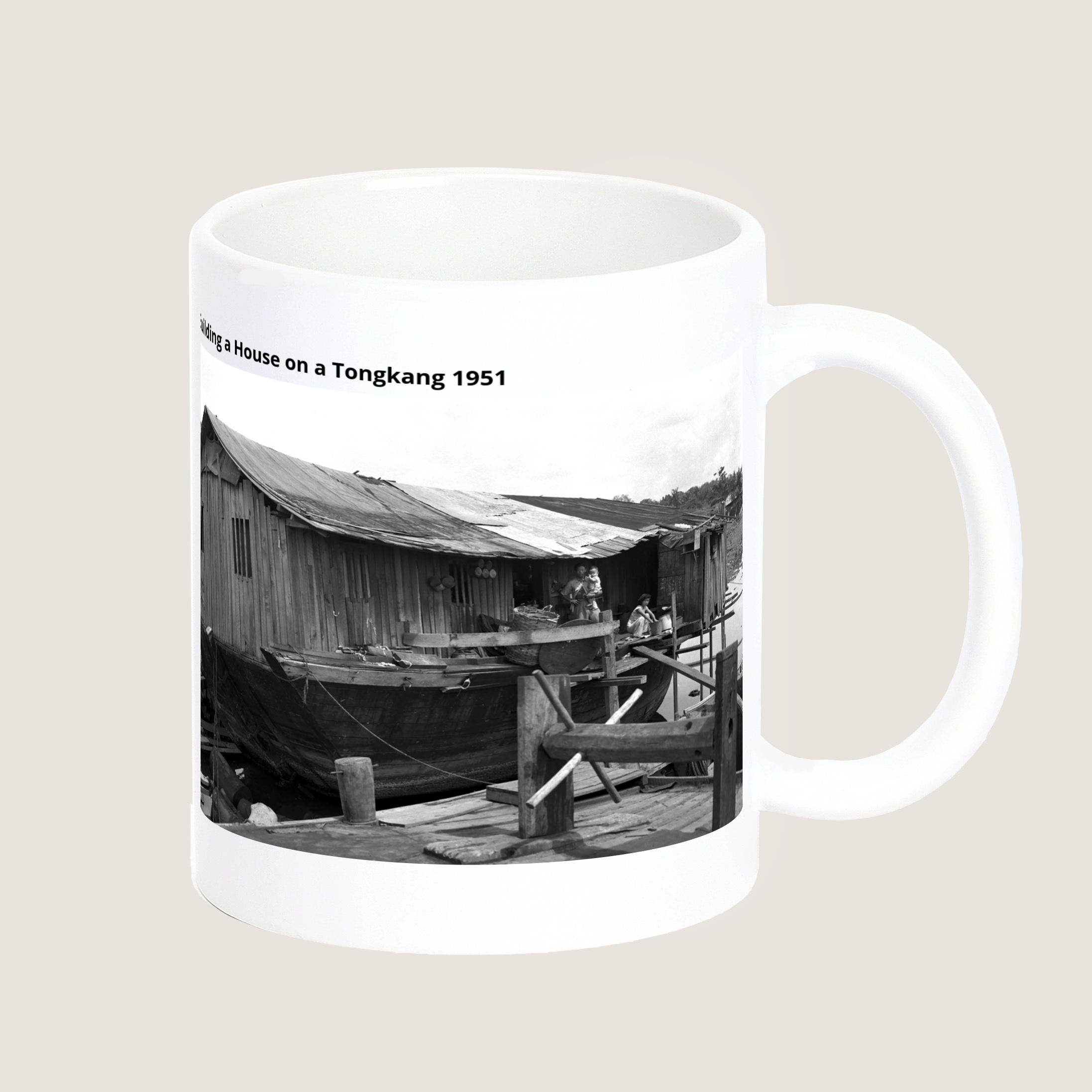 Building a House on a Tongkang 1951
