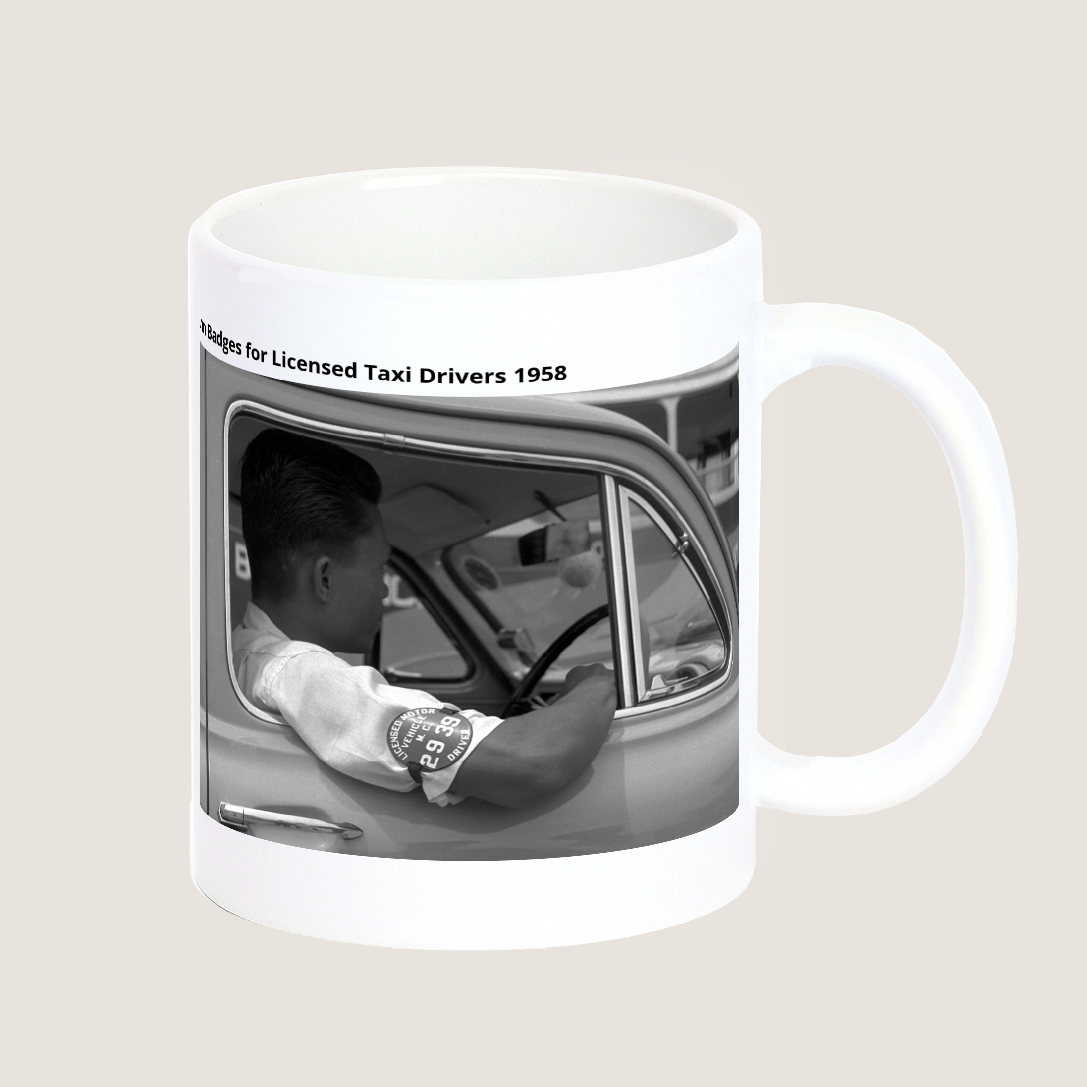 Arm Badges for Licensed Taxi Drivers 1958-My Sg Memories