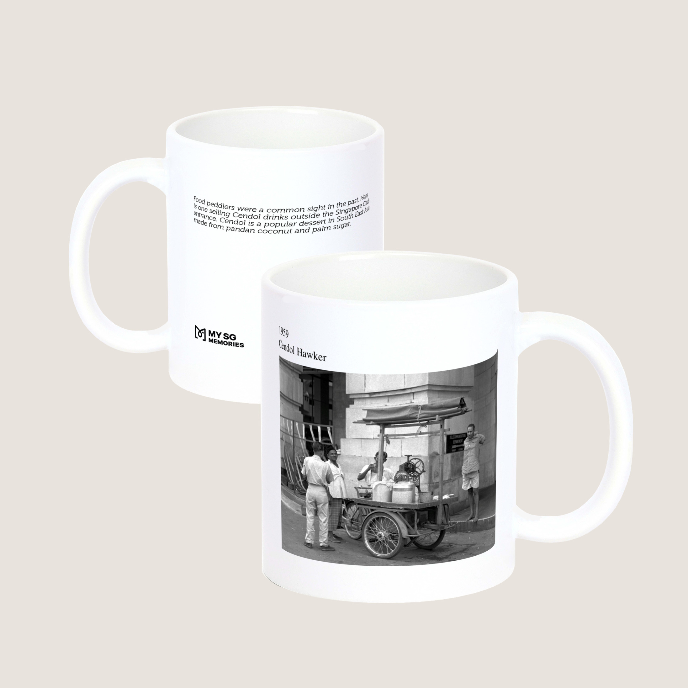 Cendol Hawker 1959-My Sg Memories