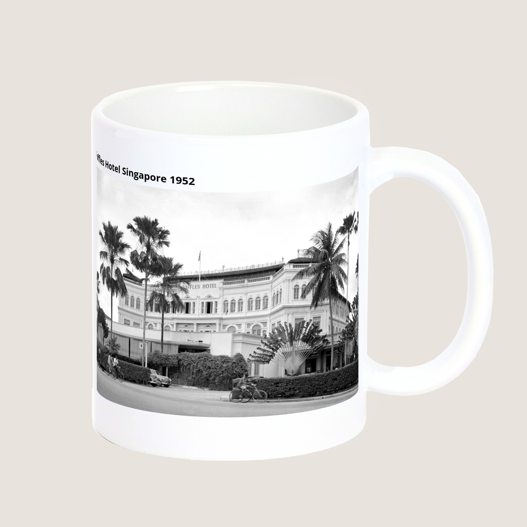 Raffles Hotel Singapore 1952 Mug