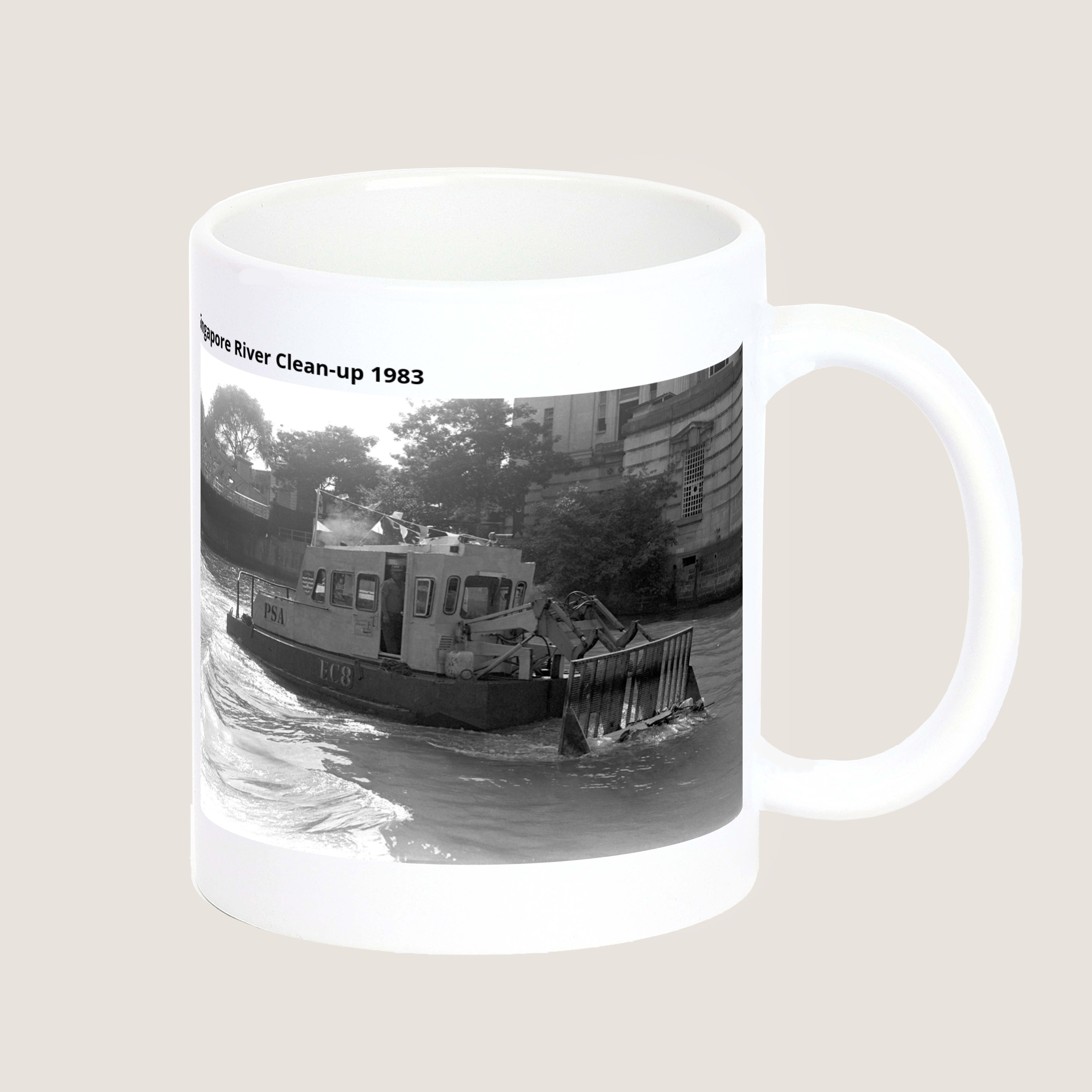 Singapore River Clean-up 1983-My Sg Memories