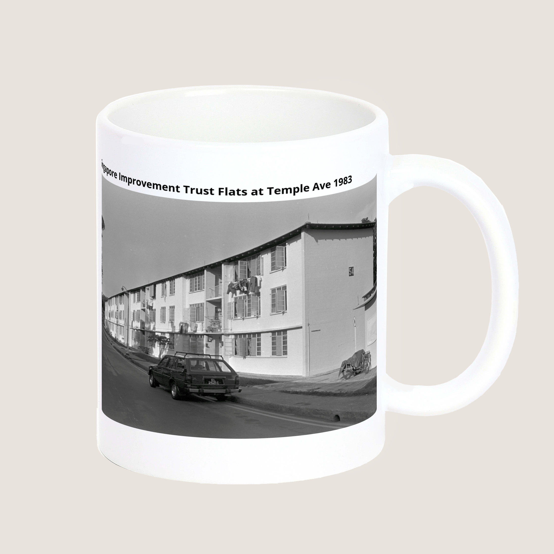 Singapore Improvement Trust Flats at Temple Ave 1983-My Sg Memories