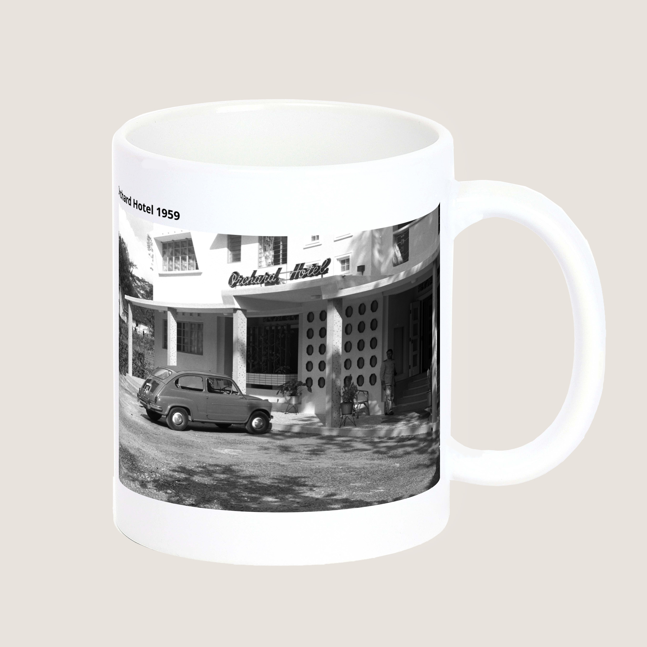 Orchard Hotel 1959 Mug