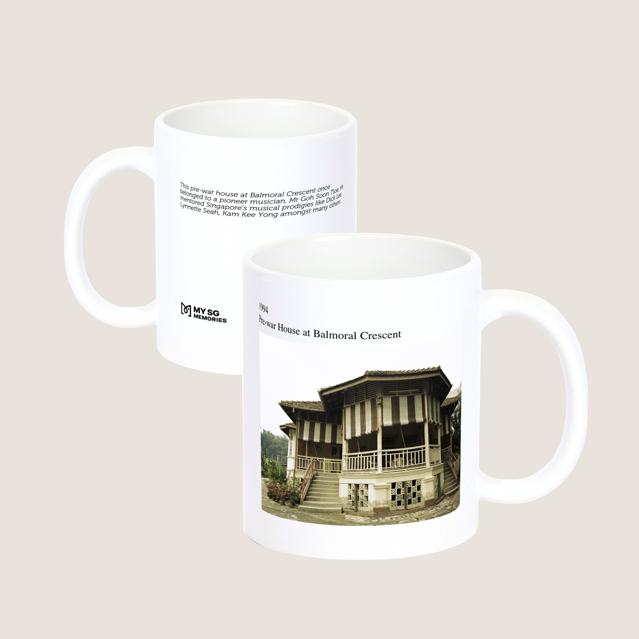 Pre-war House at Balmoral Crescent 1994-My Sg Memories