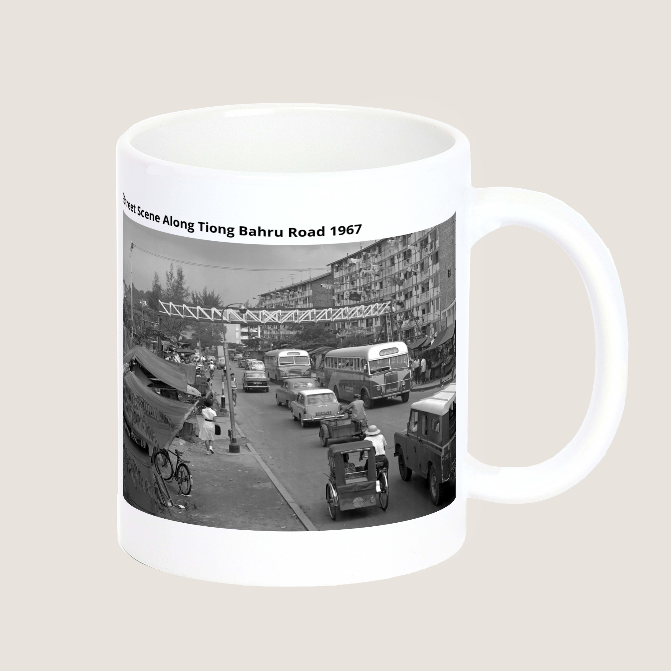 A Street Scene Along Tiong Bahru Road 1967-My Sg Memories