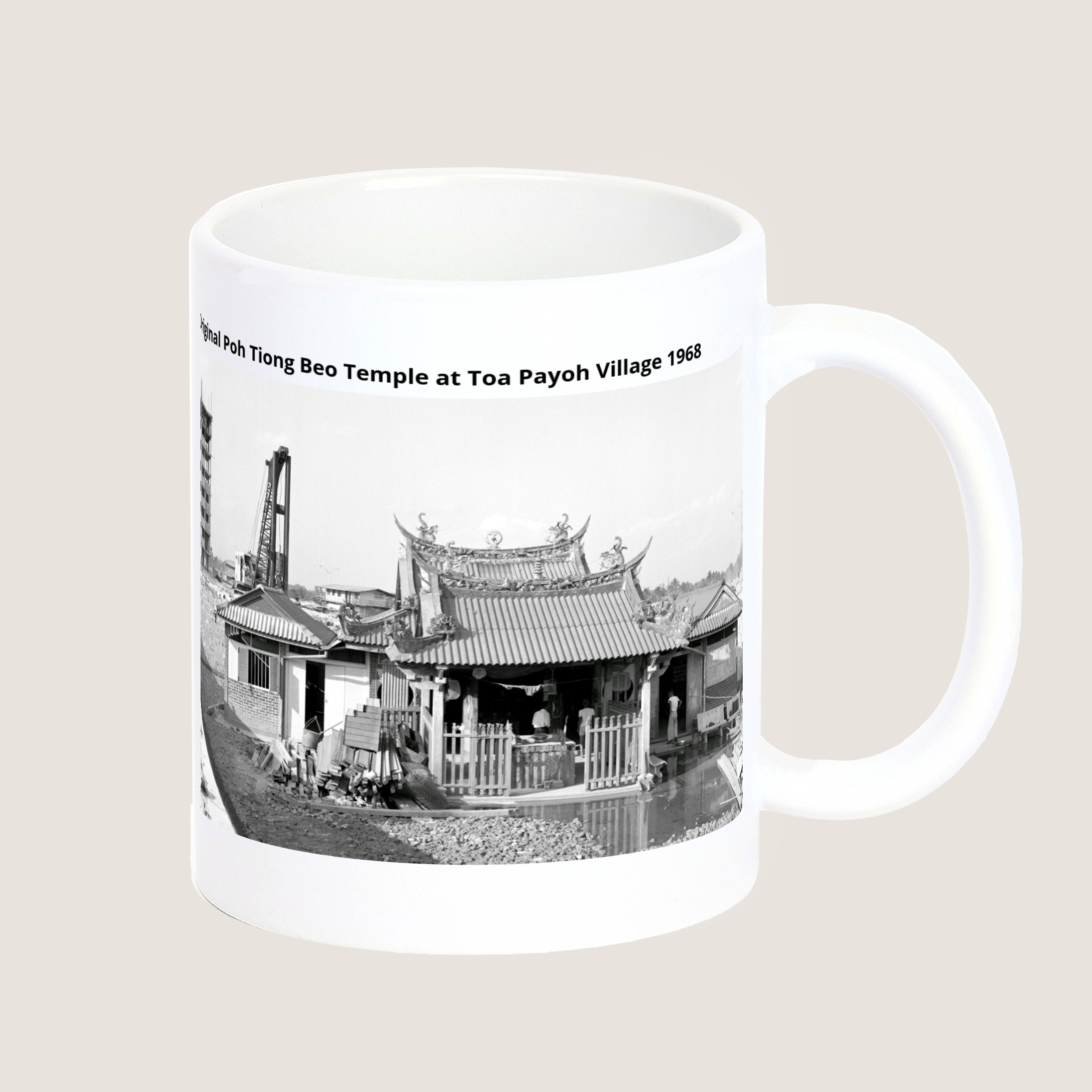 Original Poh Tiong Beo Temple at Toa Payoh Village 1968-My Sg Memories
