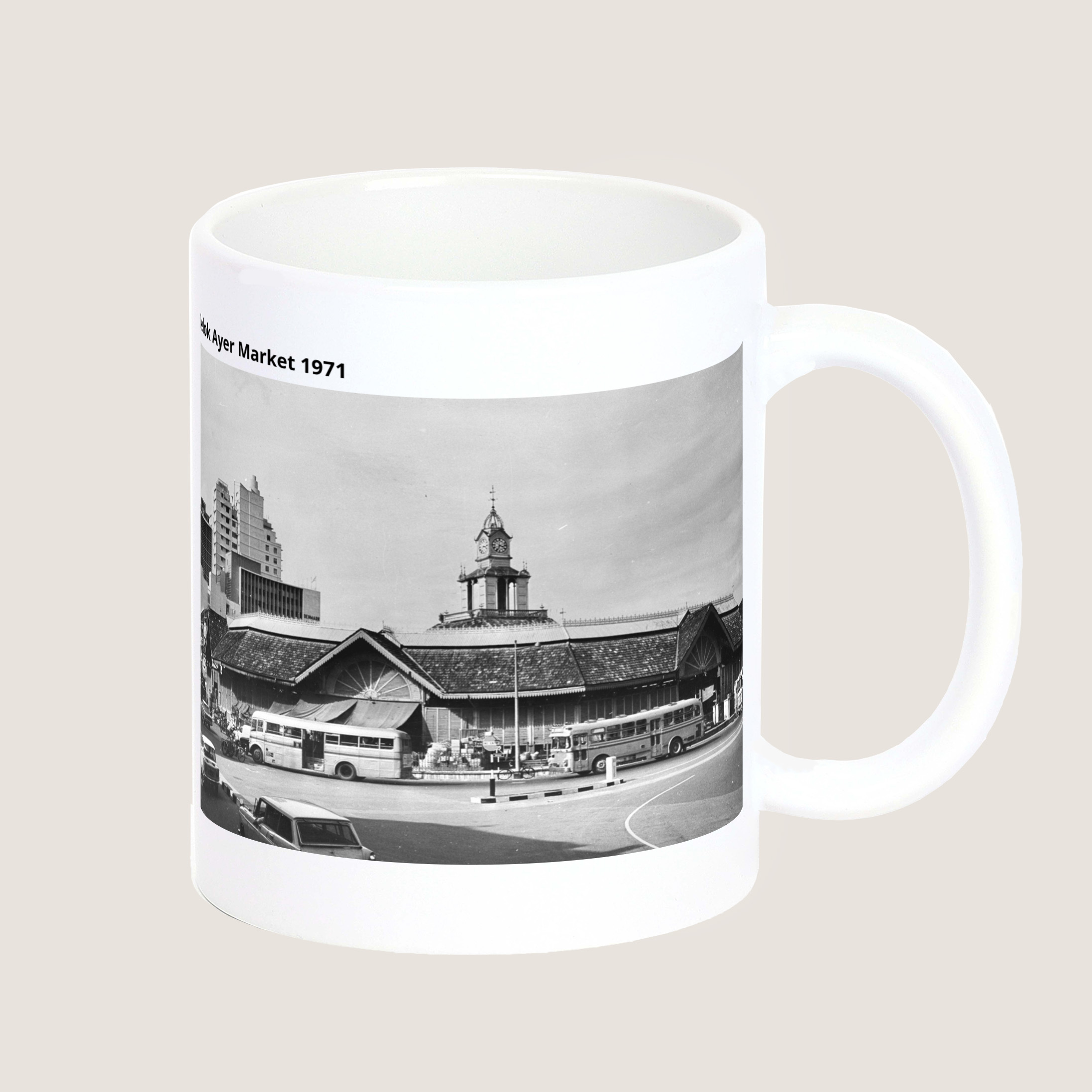 Telok Ayer Market 1971 Mug