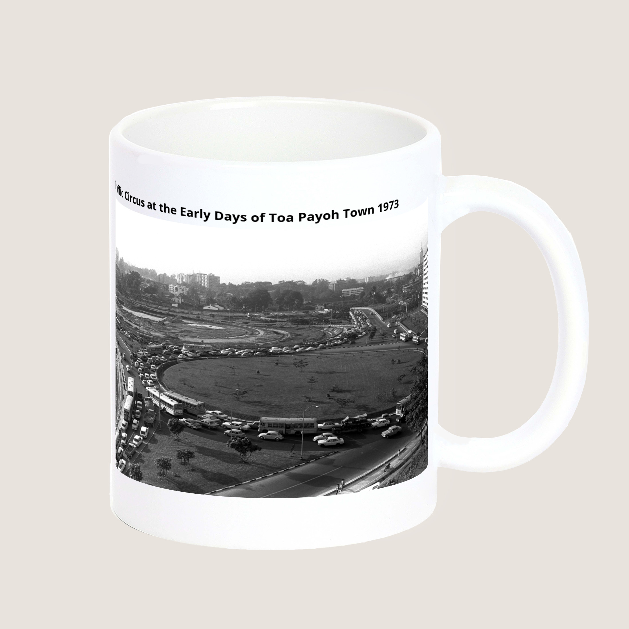 Traffic Circus at the Early Days of Toa Payoh Town 1973-My Sg Memories