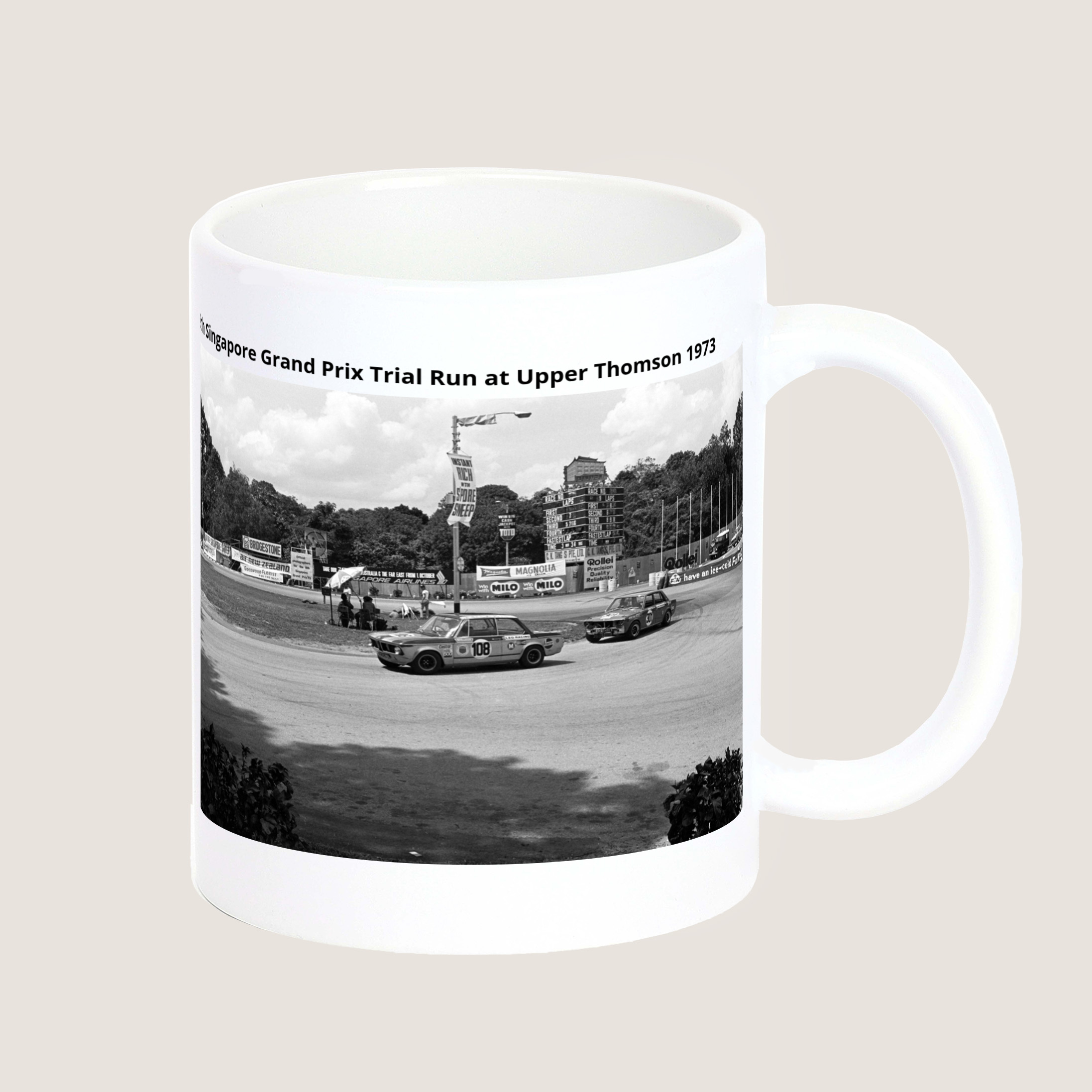 8th Singapore Grand Prix Trial Run at Upper Thomson 1973-My Sg Memories