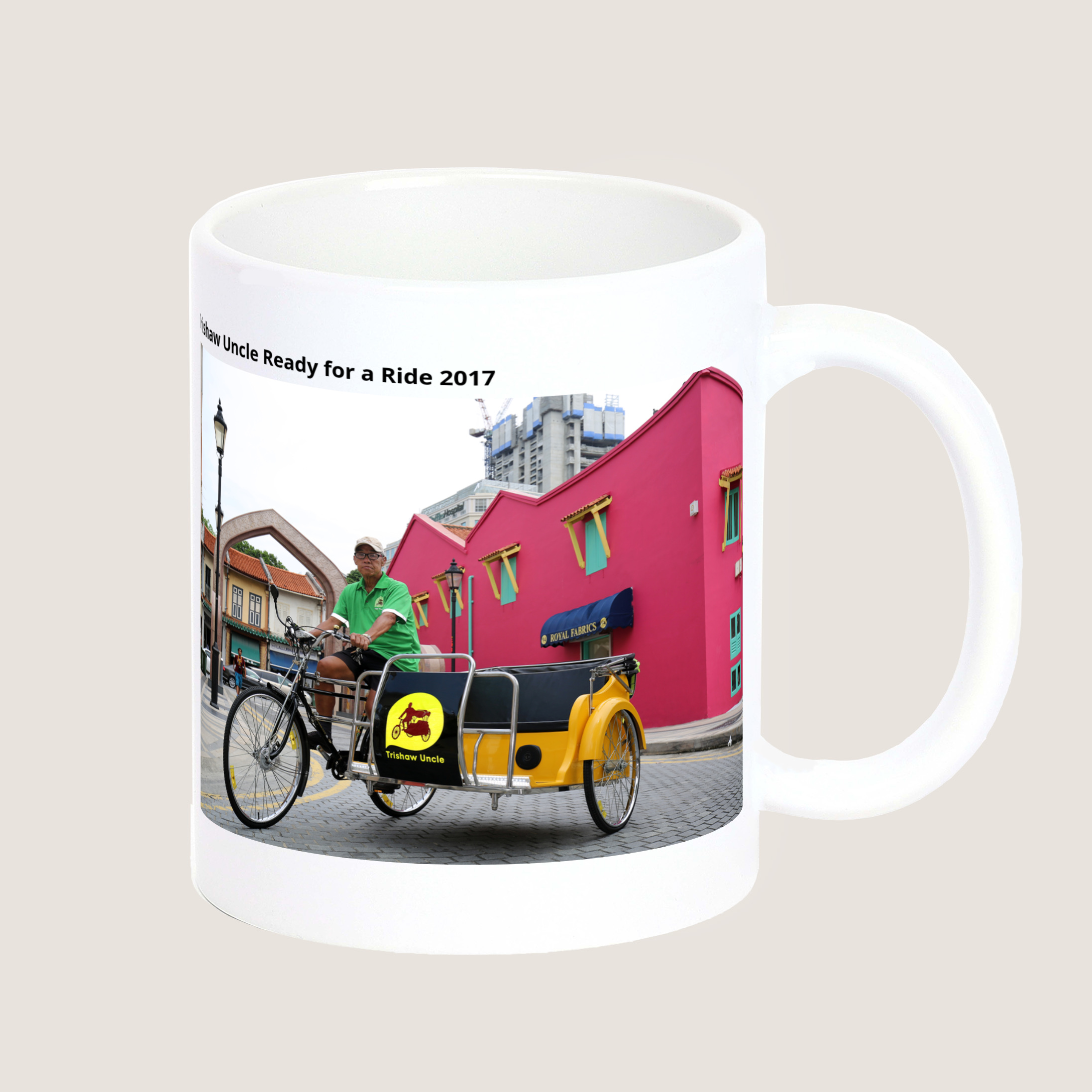 Trishaw Uncle Ready for a Ride 2017