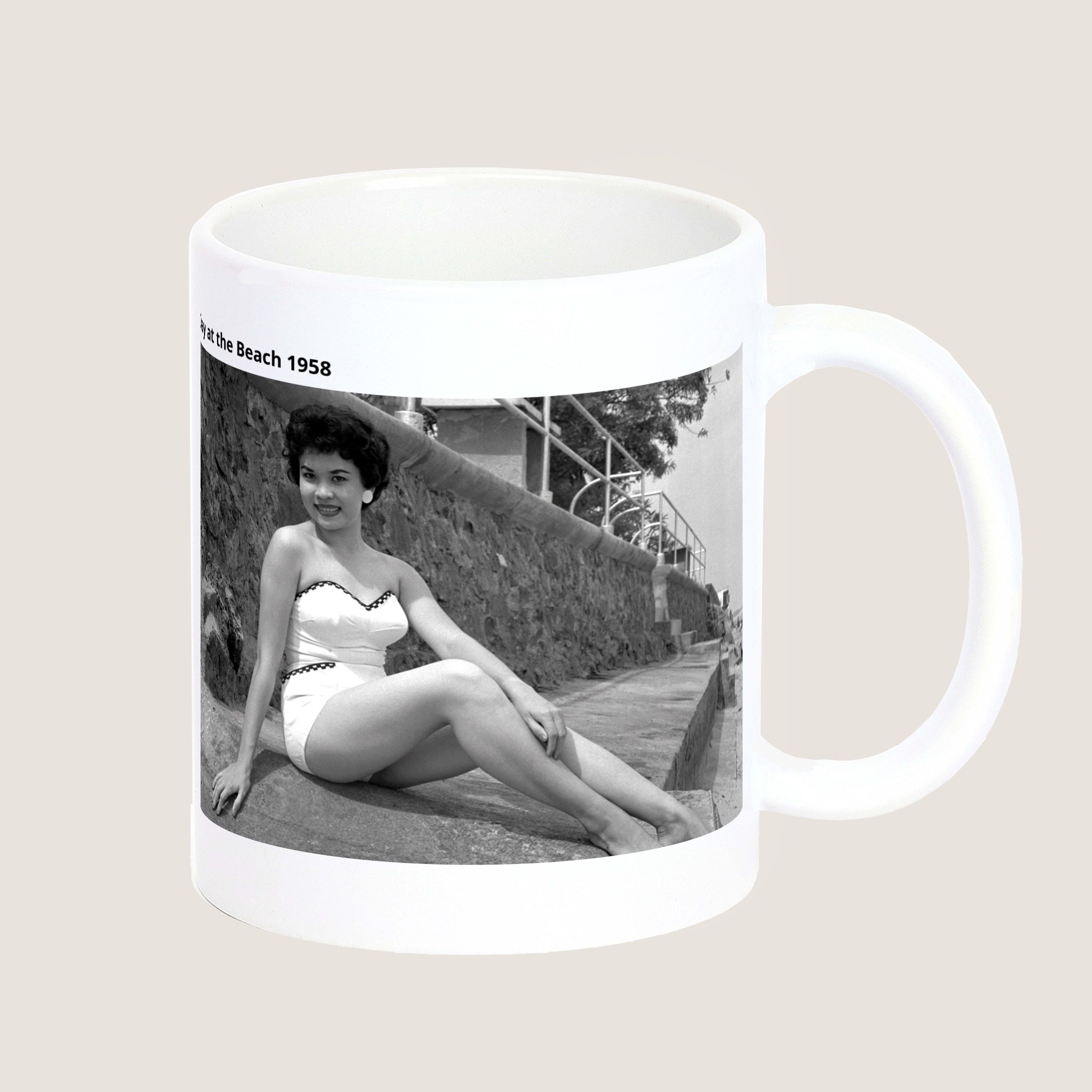 Day at the Beach 1958-My Sg Memories