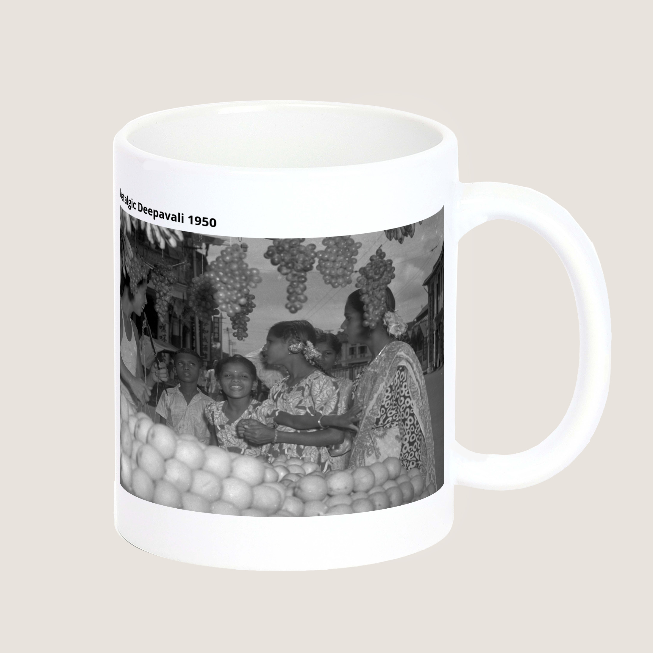 Nostalgic Deepavali 1950 Mug