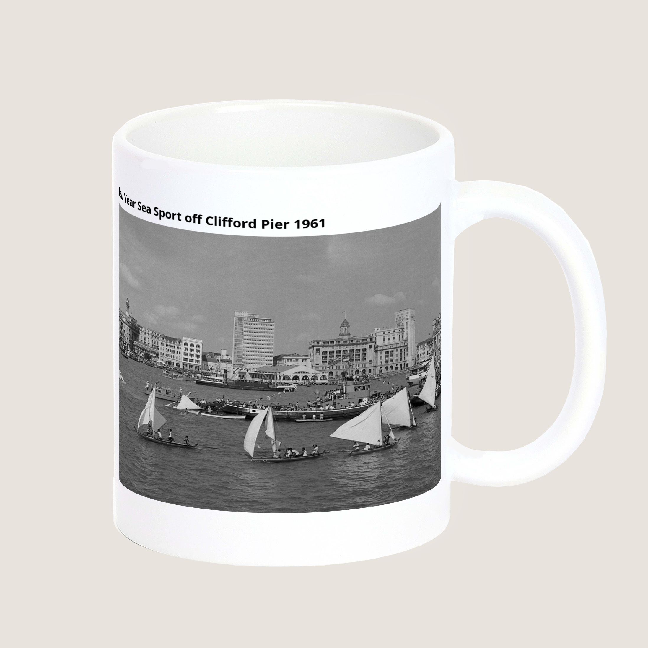 New Year Sea Sport off Clifford Pier 1961