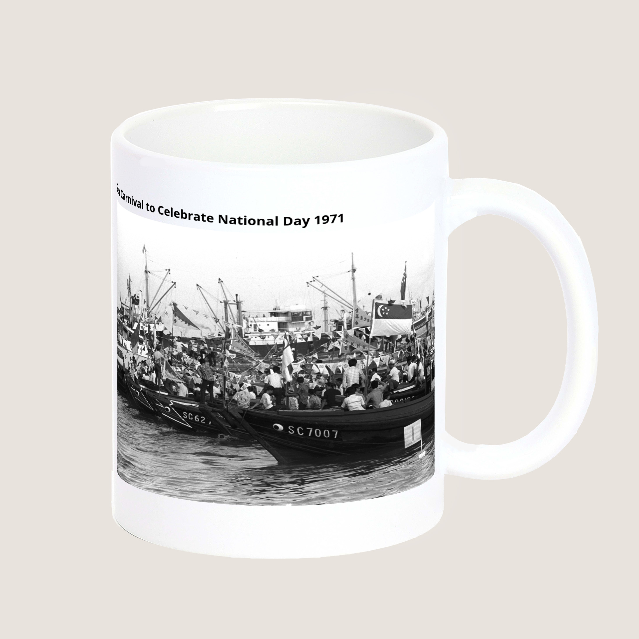 Sea Carnival to Celebrate National Day 1971 Mug