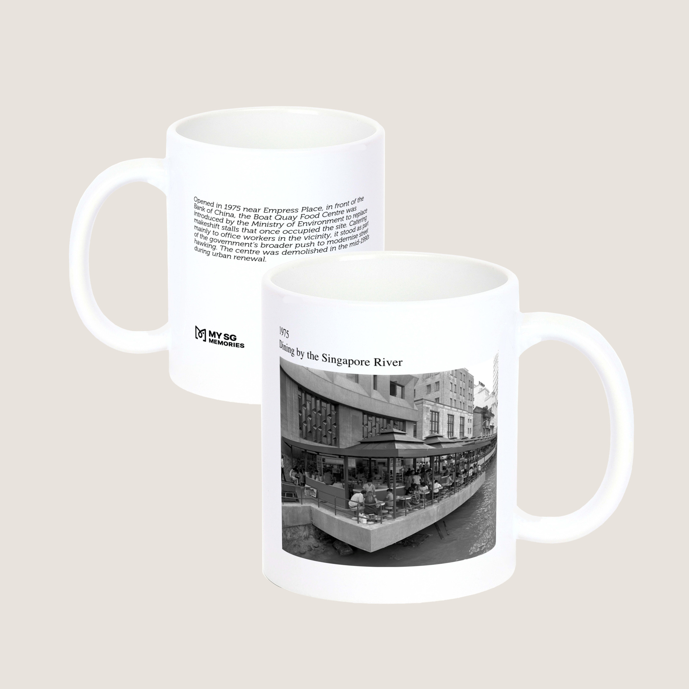 Dining by the Singapore River 1975-My Sg Memories